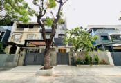 My Giang 1A Phu My Hung villa for sale, District 7 Built 3 floors with 4 bedrooms with elevator facing Southwest – 211.5m2