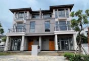 Bán biệt thự song lập GS Metro City Nhà Bè nhà thô xây 3 tầng hướng Tây Nam view thoáng – 200m2