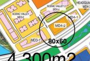 Land for rent in front of Nguyen Van Linh, Phu My Hung, District 7, corner lot 3, large area façade – 4300m2