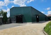 Warehouse for rent in Ben Luc Long An area with battery, fire protection to the wall – 2400m2