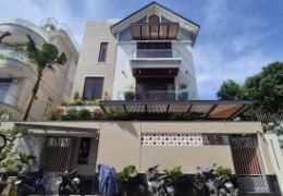 Bán biệt thự đường số 17 KDC Sadeco ven sông, Quận 7 xây 5 tầng thiết kế 5 phòng ngủ  – 234m2