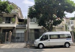 Villa for rent  Nam Thong in Phu My Hung, District 7, wide street and convenient for living