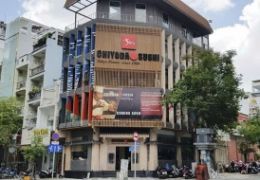 Corner house for sale with 2 fronts of Le Thanh Ton – Truong Dinh, District 1 with basement + 5 floors + terrace – 142.91m2