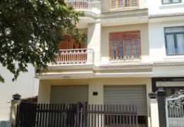 Sadeco garden townhouse for sale on the riverfront, District 7 built 4 floors with 5 bedrooms near the river – 126m2