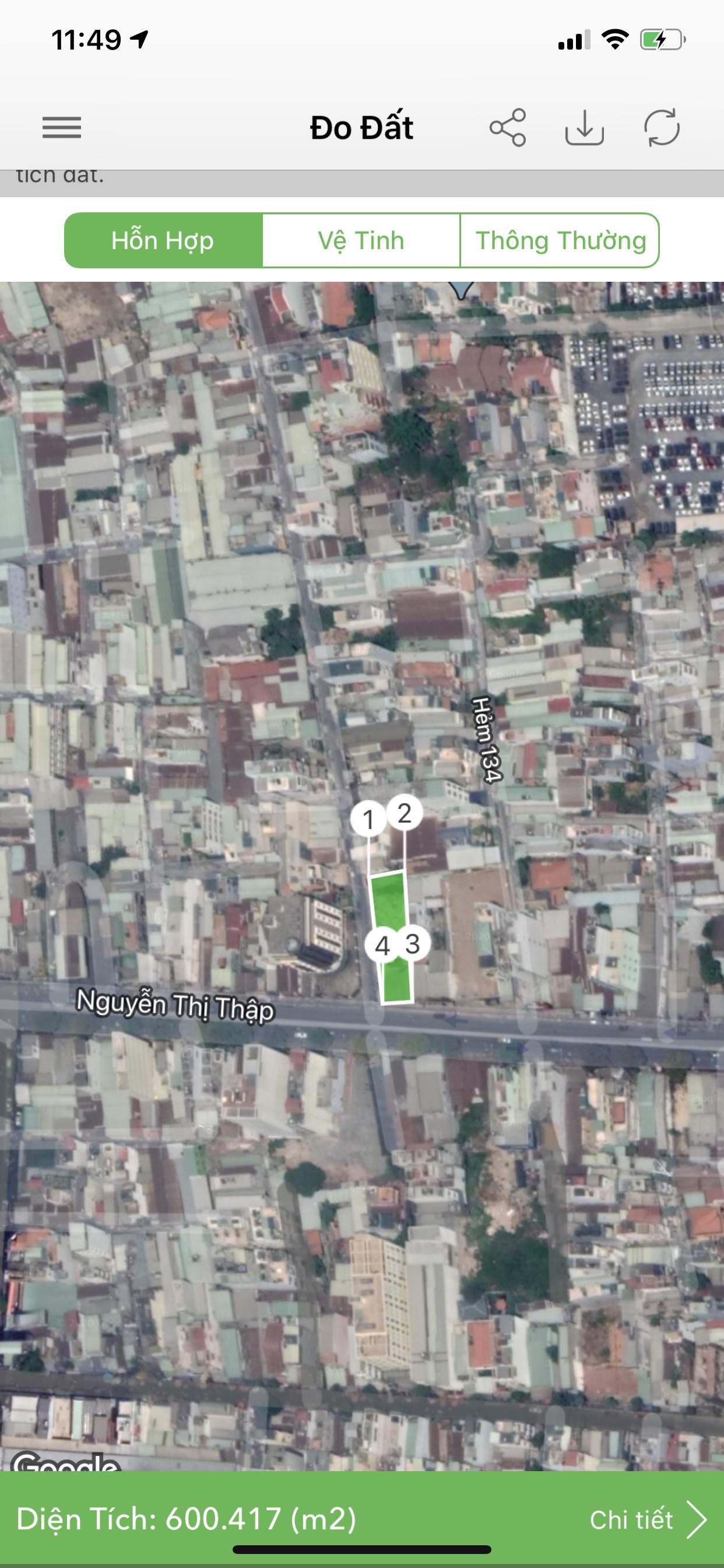 For sale facade land on Nguyen Thi Thap street- District 7