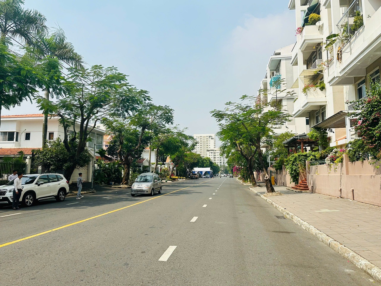 Detached villa for sale My Tu 2 Phu My Hung, District 7 with 1 floor, facing North – 396m2 2