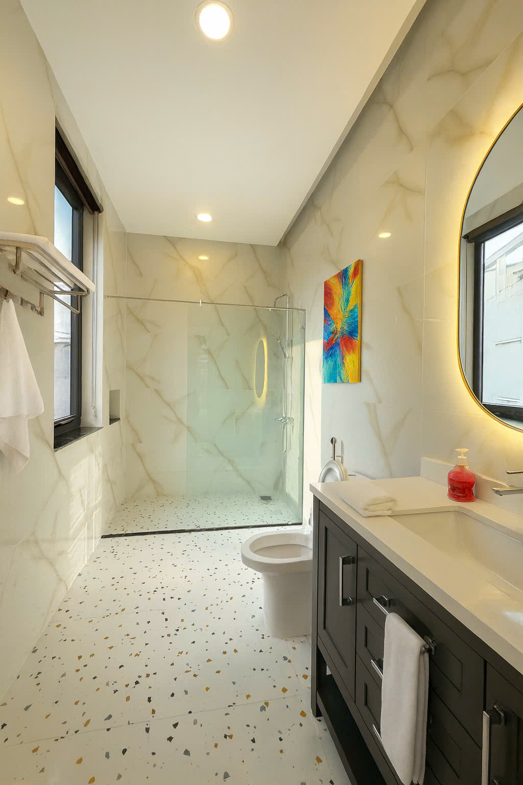 Cho thuê biệt thự Everrich Riverside Quận 7 thiết kế 7 phòng ngủ có hồ bơi muối khoáng, thang máy –  18