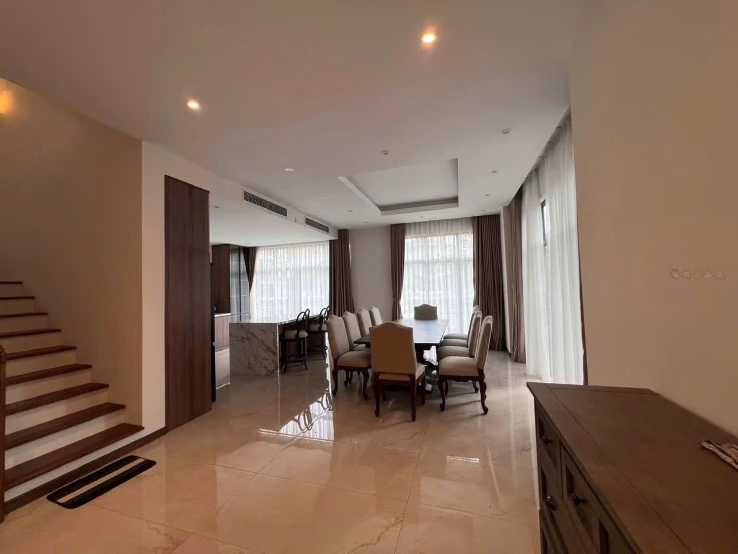 Cho thuê biệt thự GS Metrocity, Nhà Bè xây 3 tầng thiết kế 4 phòng ngủ khu compound – 250m2 9