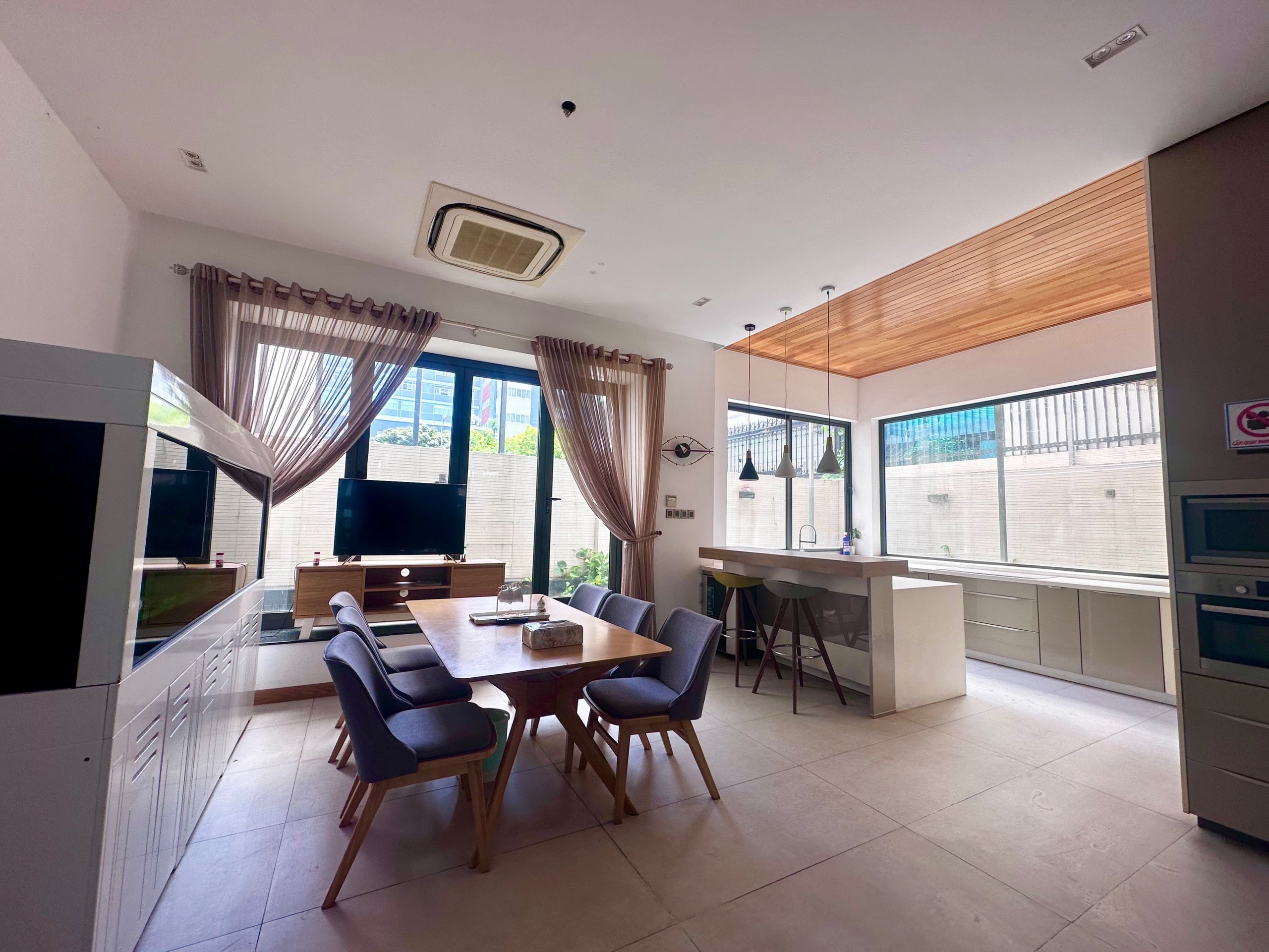 Him Lam villa for sale, District 7 house with swimming pool, elevator next to the park 9