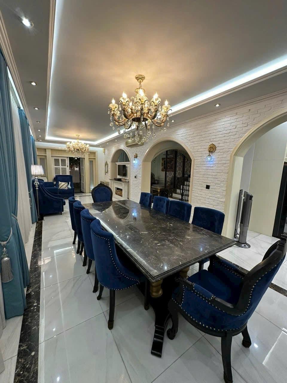 Villa for sale in Nam Phu compound, Tan Thuan Dong, District 7 with 5 bedrooms near the river