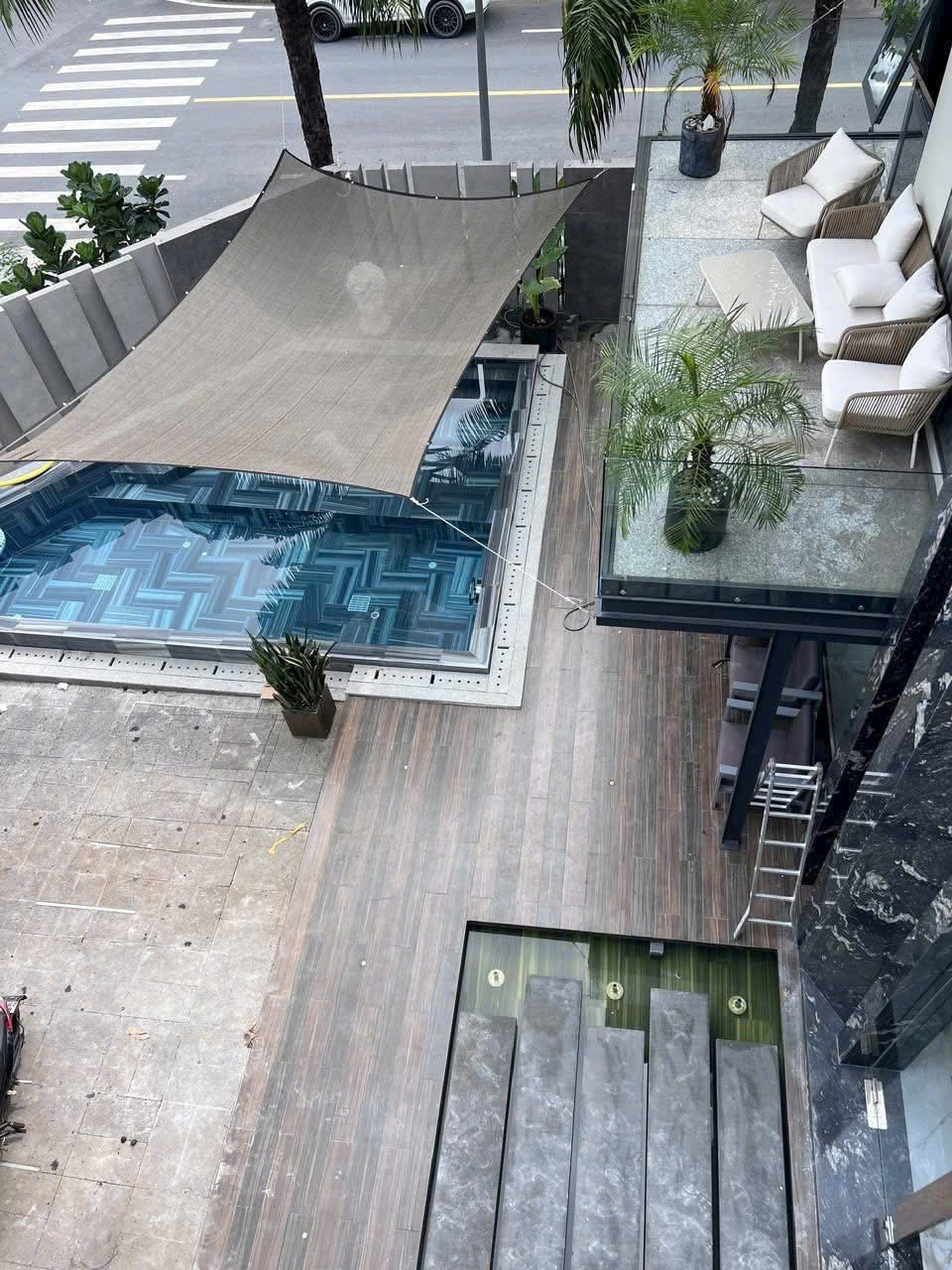 My Gia 1 Phu My Hung villa for rent with 3 floors with 5 bedrooms, elevator, private pool – 326.6m2 5