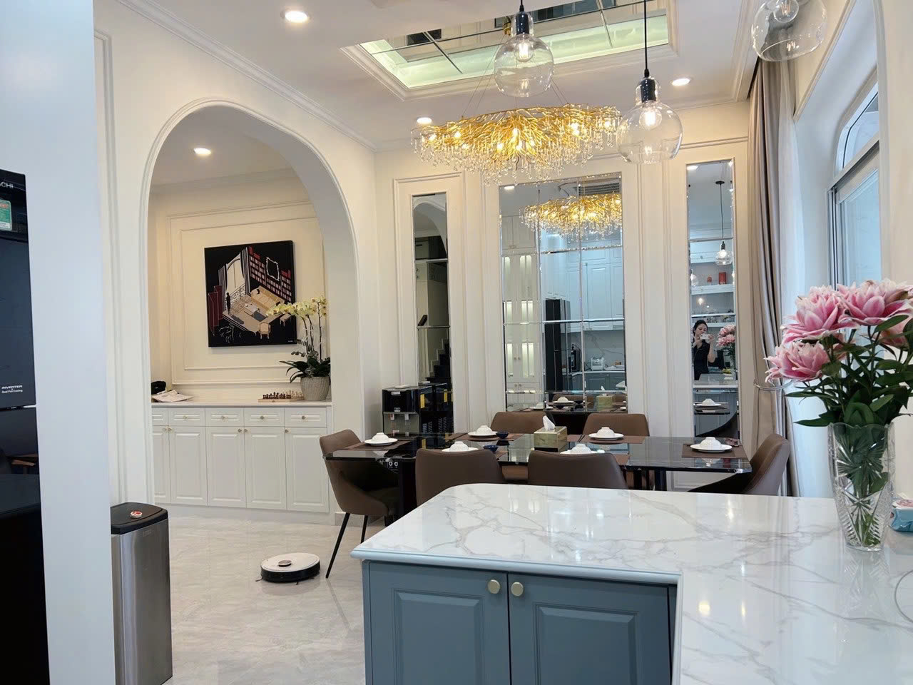 My Thai villa for rent 1C Phu My Hung, District 7 built 3 floors with 4 bedrooms in the Northeast direction – 126m2 7