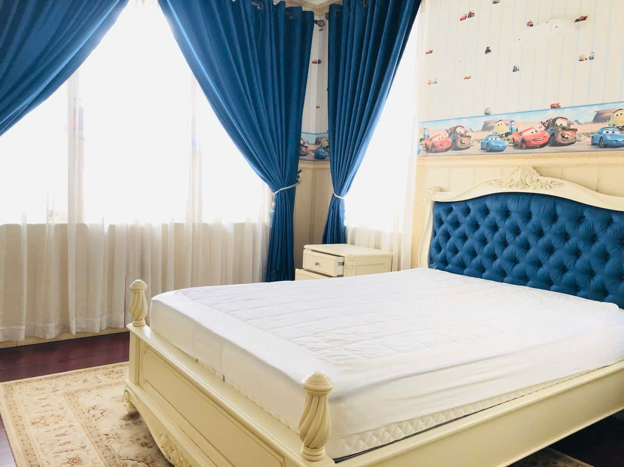 Villa for rent in Nam Thong 3 Phu My Hung, District 7 with basement + ground floor + 2 floors with 5 bedrooms – 252m2 2