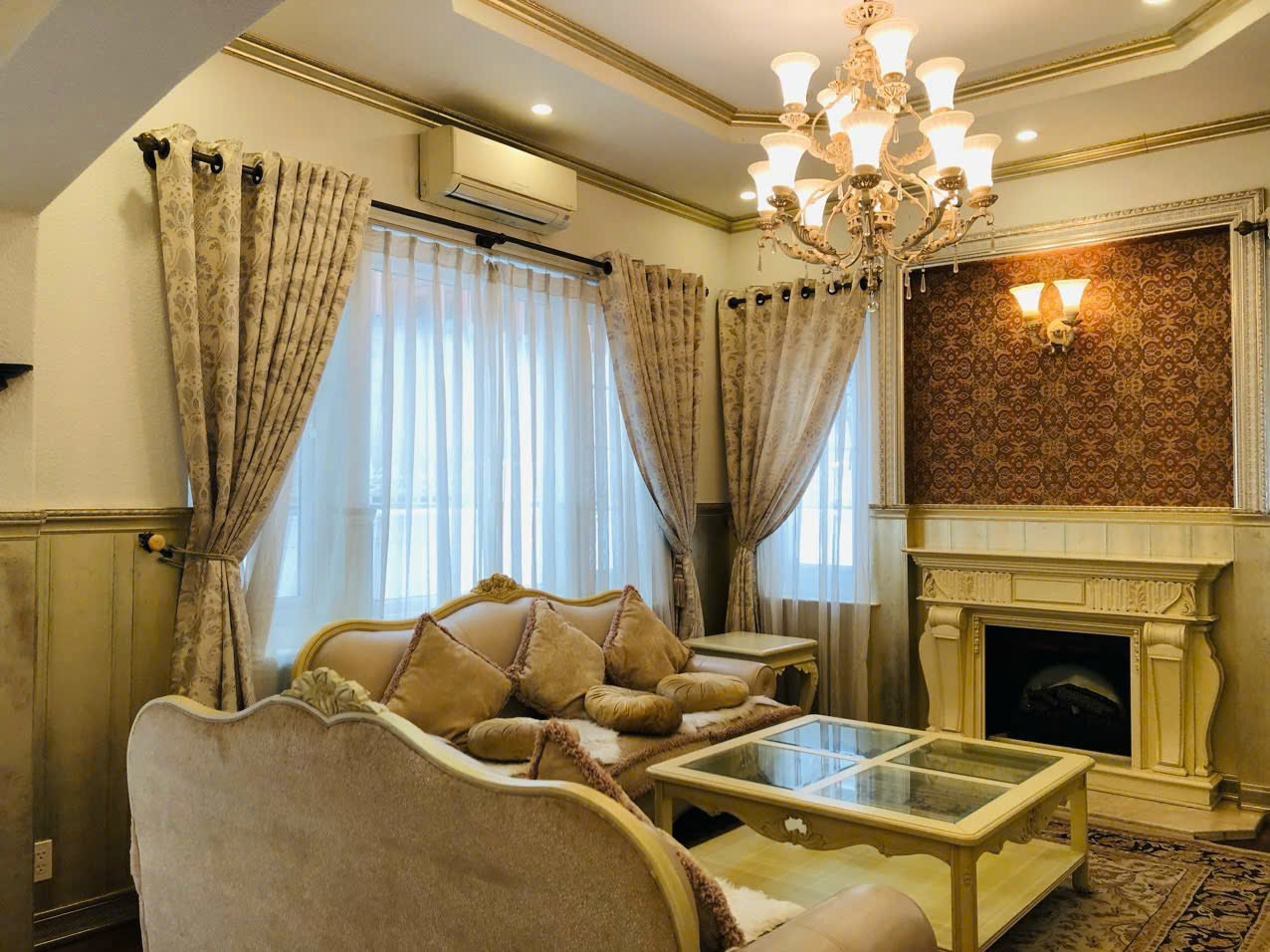 Villa for rent in Nam Thong 3 Phu My Hung, District 7 with basement + ground floor + 2 floors with 5 bedrooms – 252m2 7