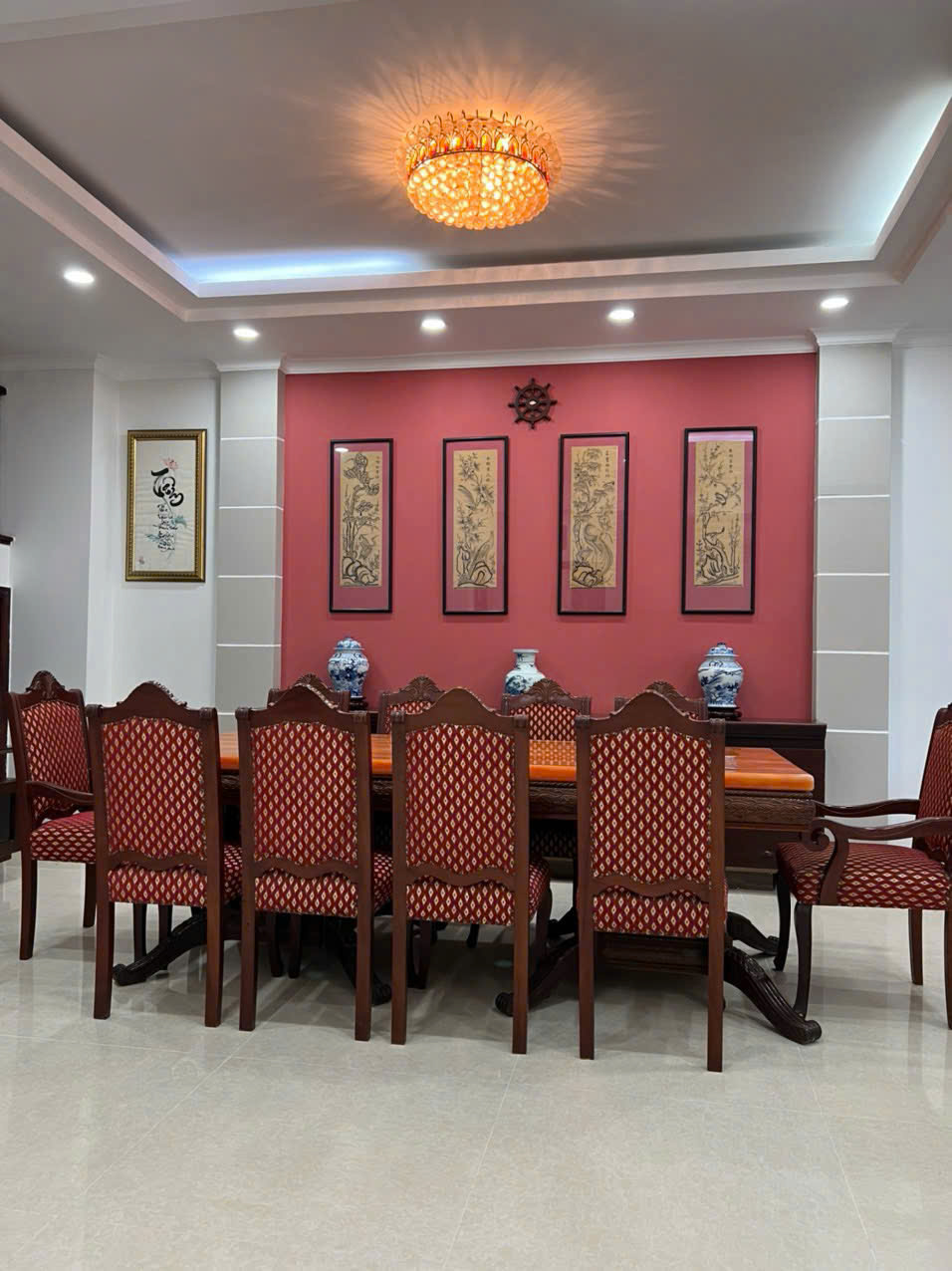 Cho thuê biệt thự tứ lập Mỹ Phú 1B Phú Mỹ Hưng, Quận 7 xây 3 tầng thiết kế 5 phòng ngủ – 256m2 3