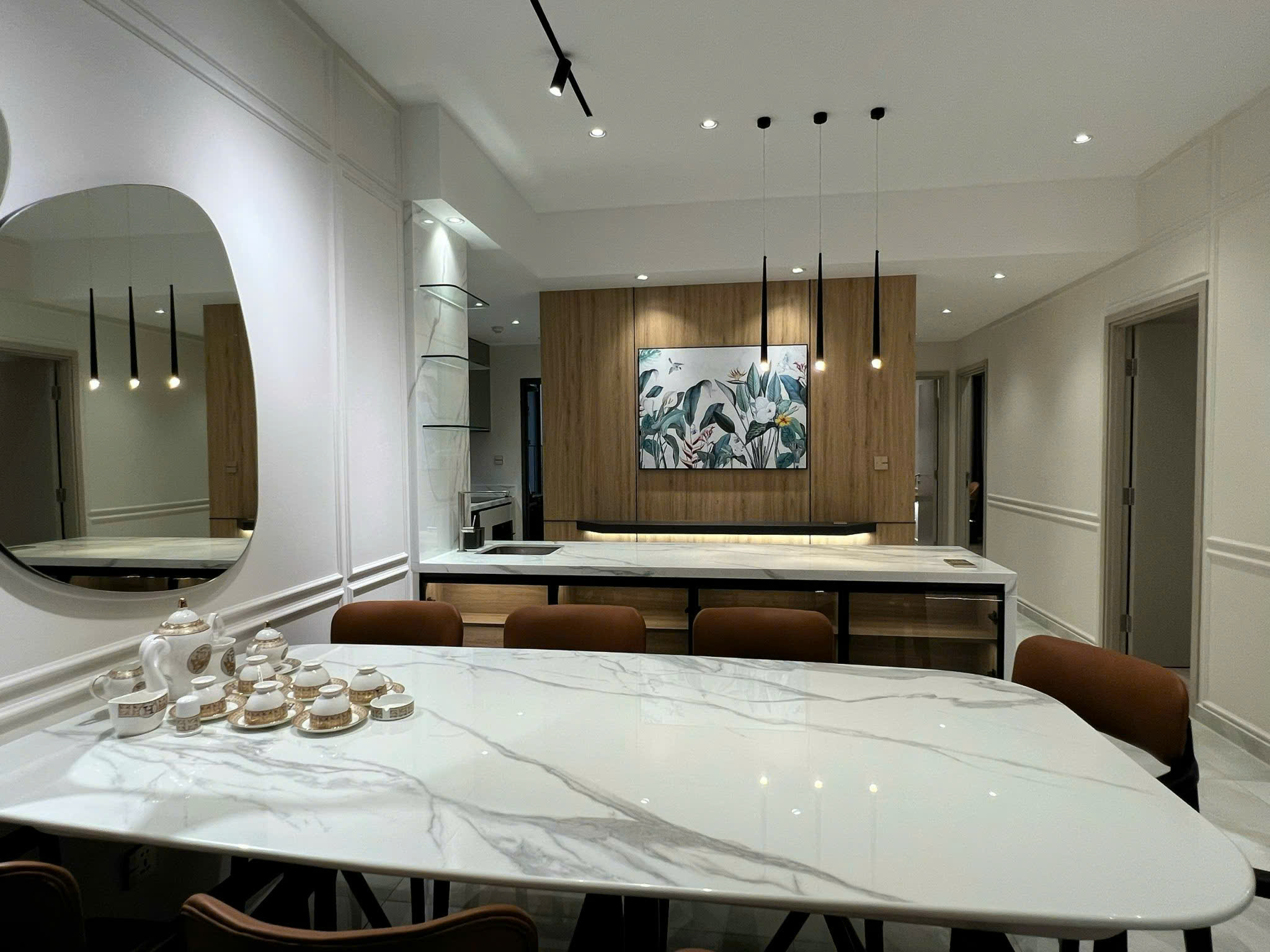 Ascentia Phu My Hung apartment for sale, District 7 has 3 bedrooms, car parking lot, villa view to the Northeast 10