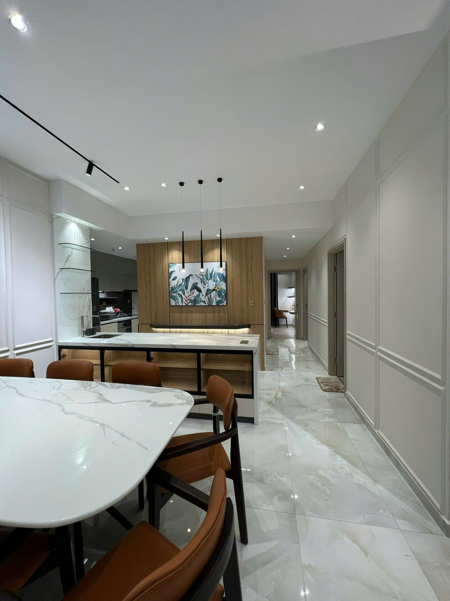 Ascentia Phu My Hung apartment for sale, District 7 has 3 bedrooms, car parking lot, villa view to the Northeast 8