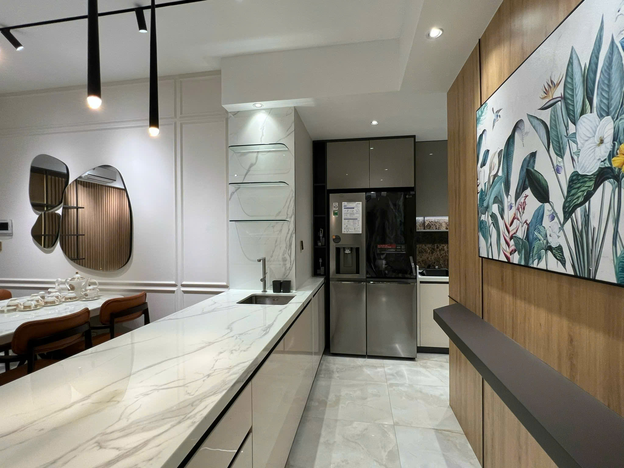 Ascentia Phu My Hung apartment for sale, District 7 has 3 bedrooms, car parking lot, villa view to the Northeast 2