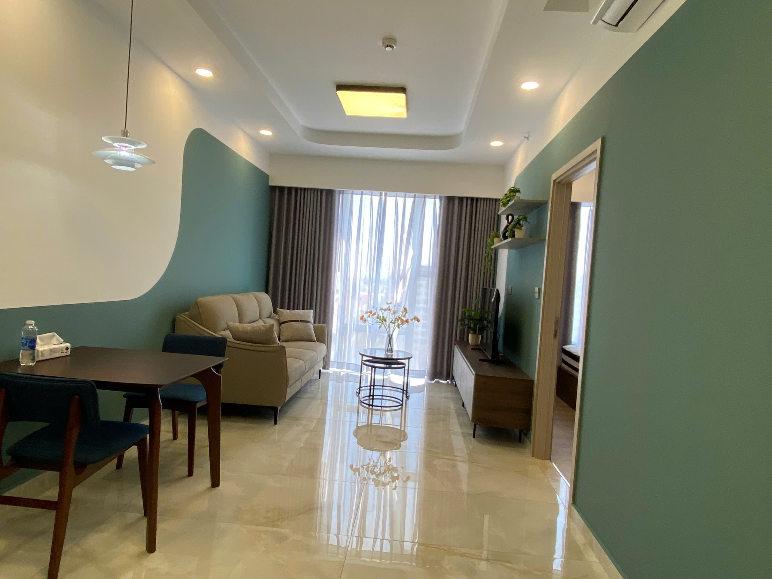 Apartment for rent at Ascentia Phu My Hung, District 7 with 1 bedroom, beautiful interior, 10th floor 4
