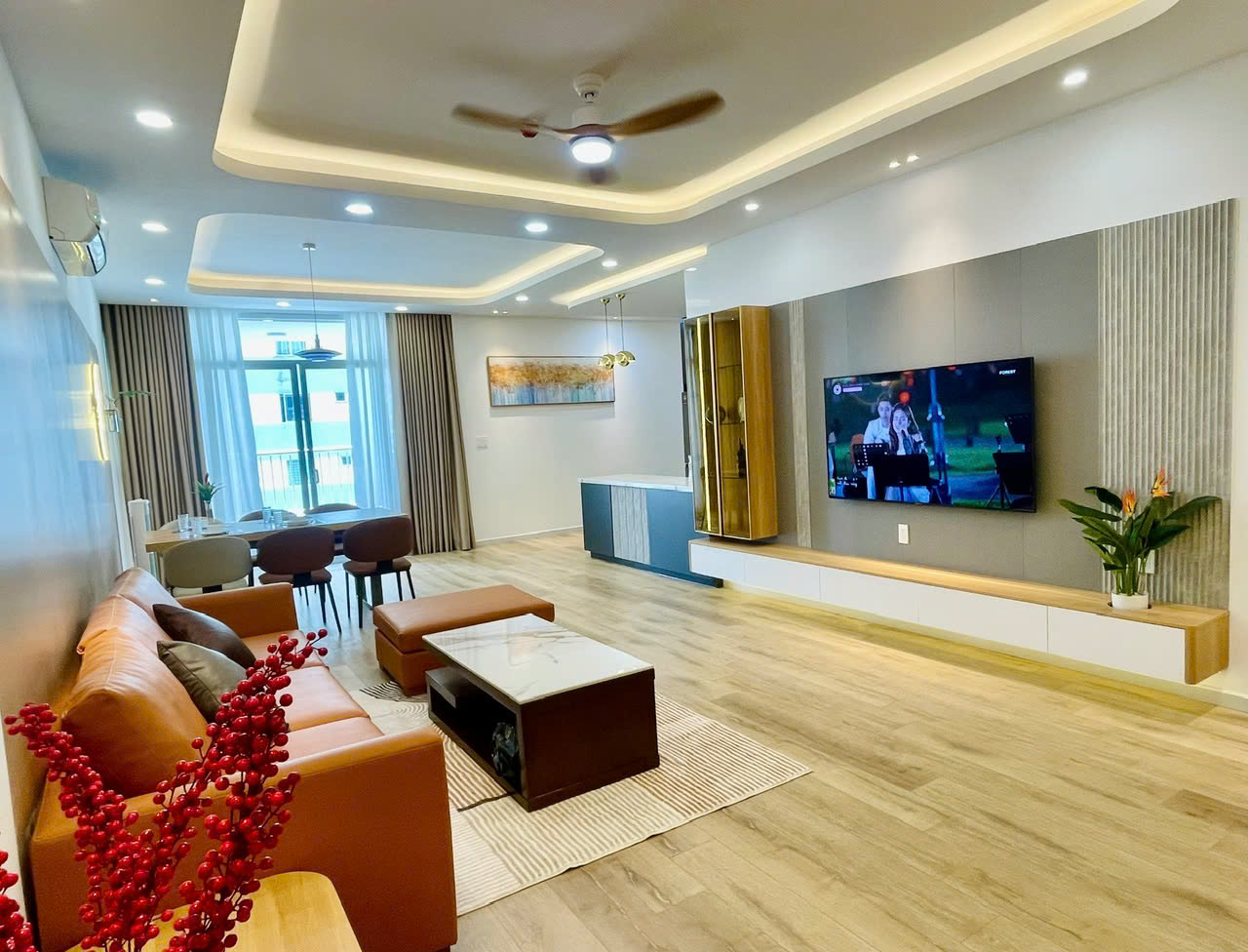 Belleza apartment for sale in District 7, new house with 3 bedrooms, high floor river view – 124m2