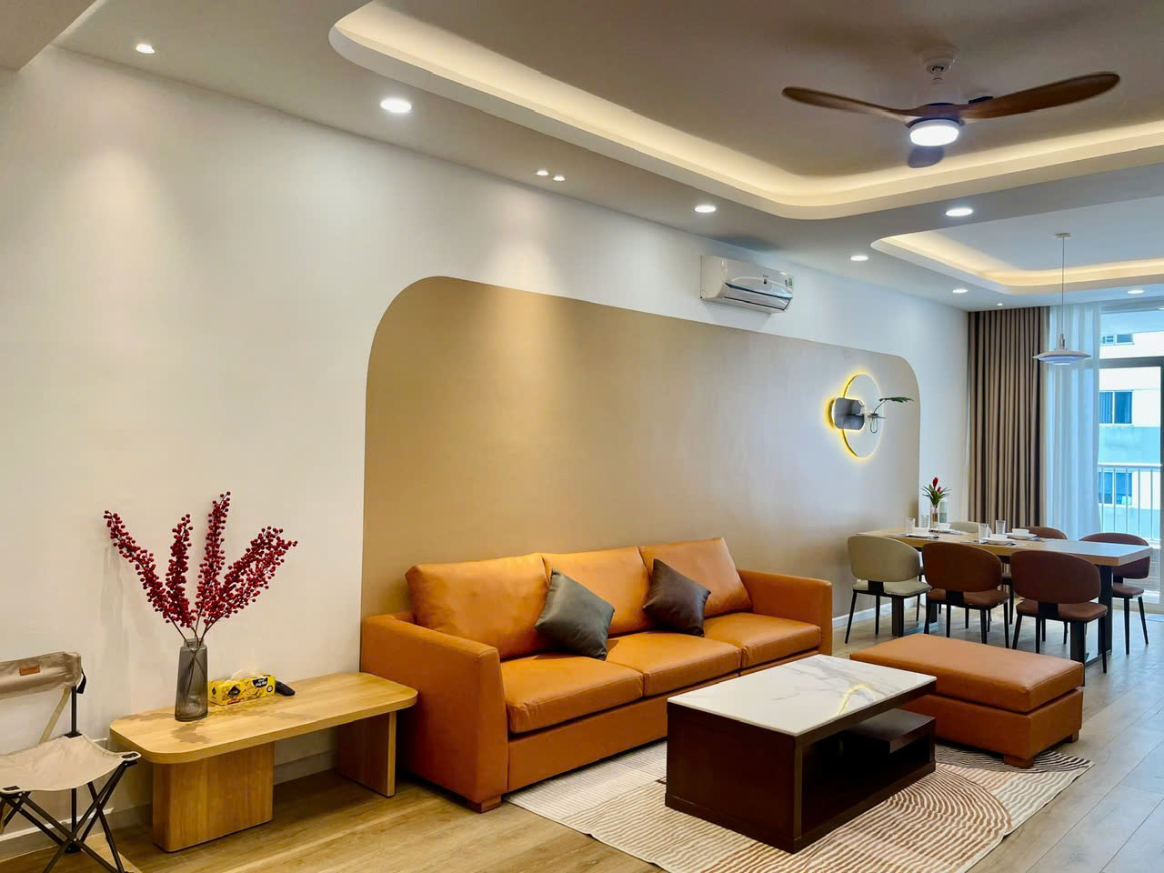 Belleza apartment for sale in District 7, new house with 3 bedrooms, high floor river view – 124m2 2