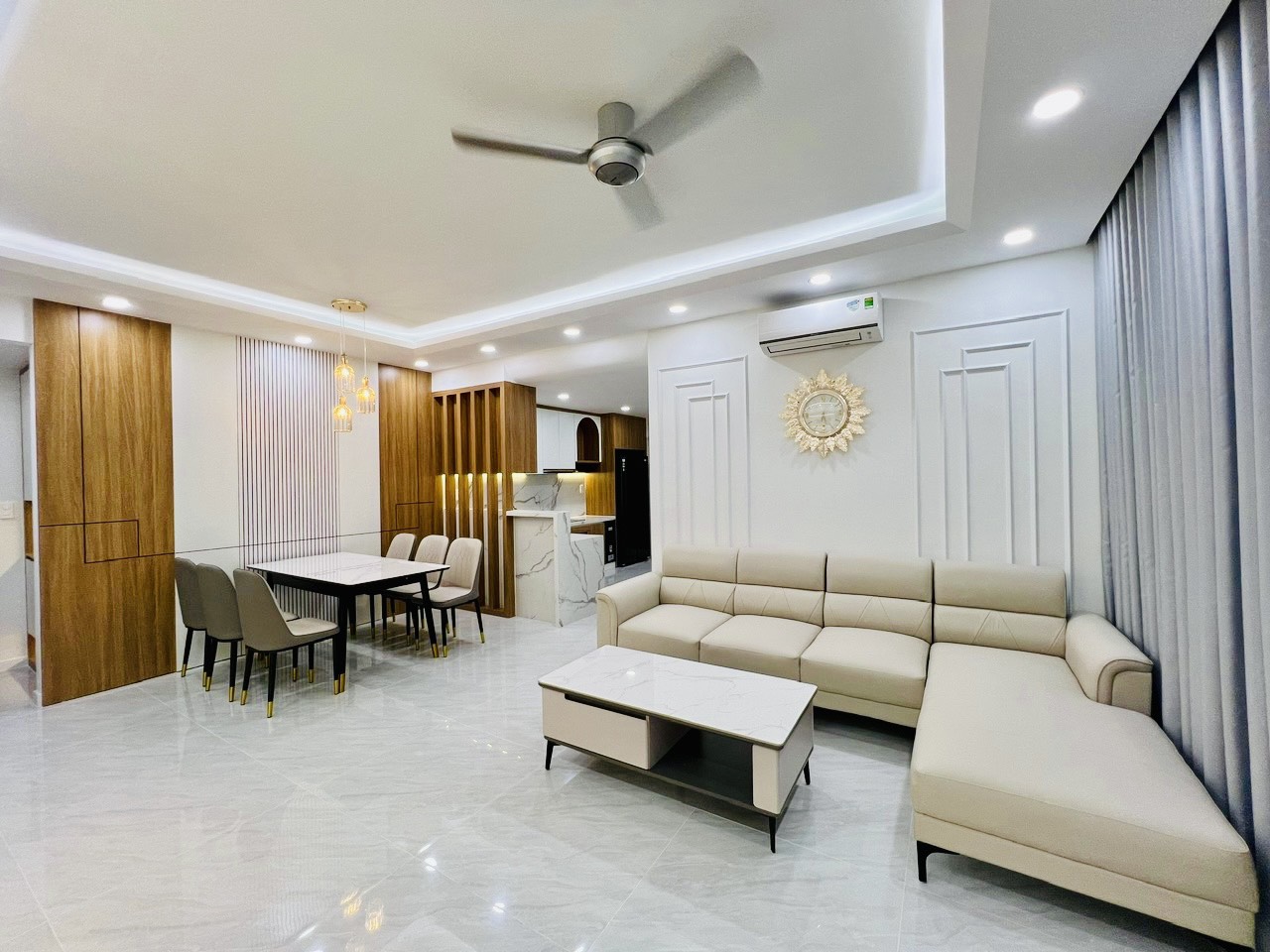 Canh Vien 2 Phu My Hung apartment for rent, District 7 beautiful new house with 3 bedrooms 6