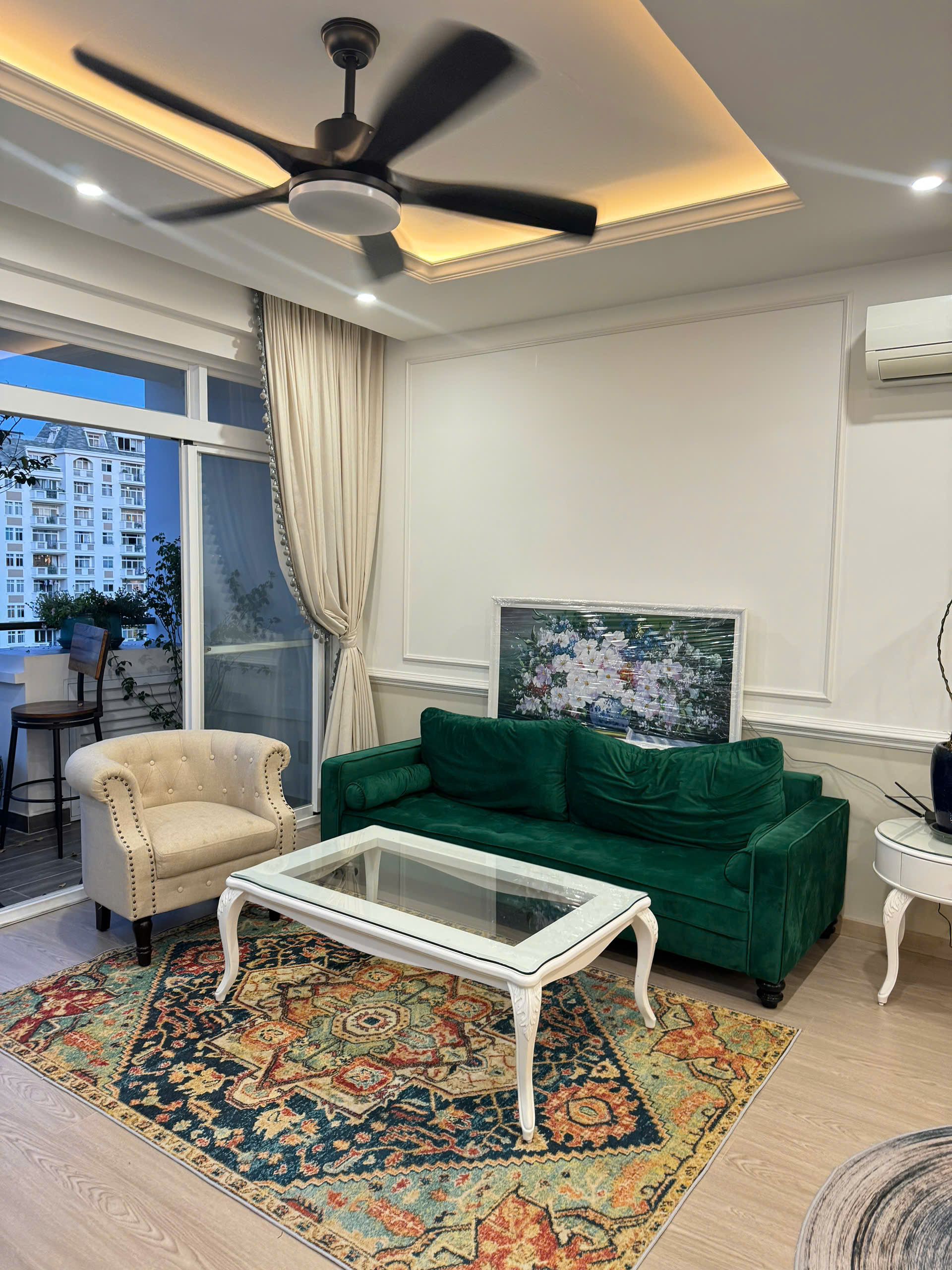 Canh Vien 3 apartment for rent, Phu My Hung, District 7, corner apartment with 2 bedrooms, park view 2