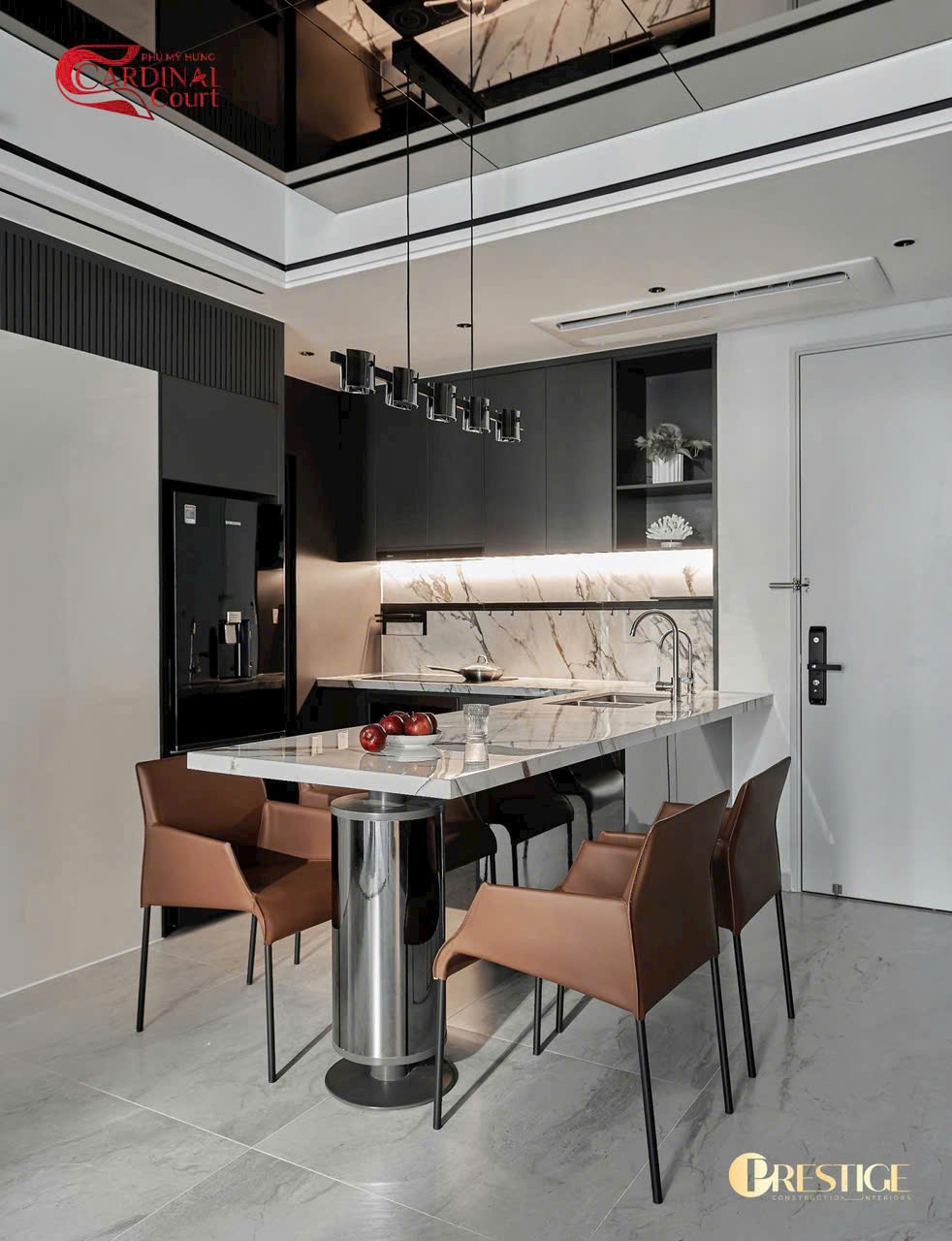 Luxury apartment for sale Cardinal Court Phu My Hung has 2 bedrooms with pool view – 76m2 3