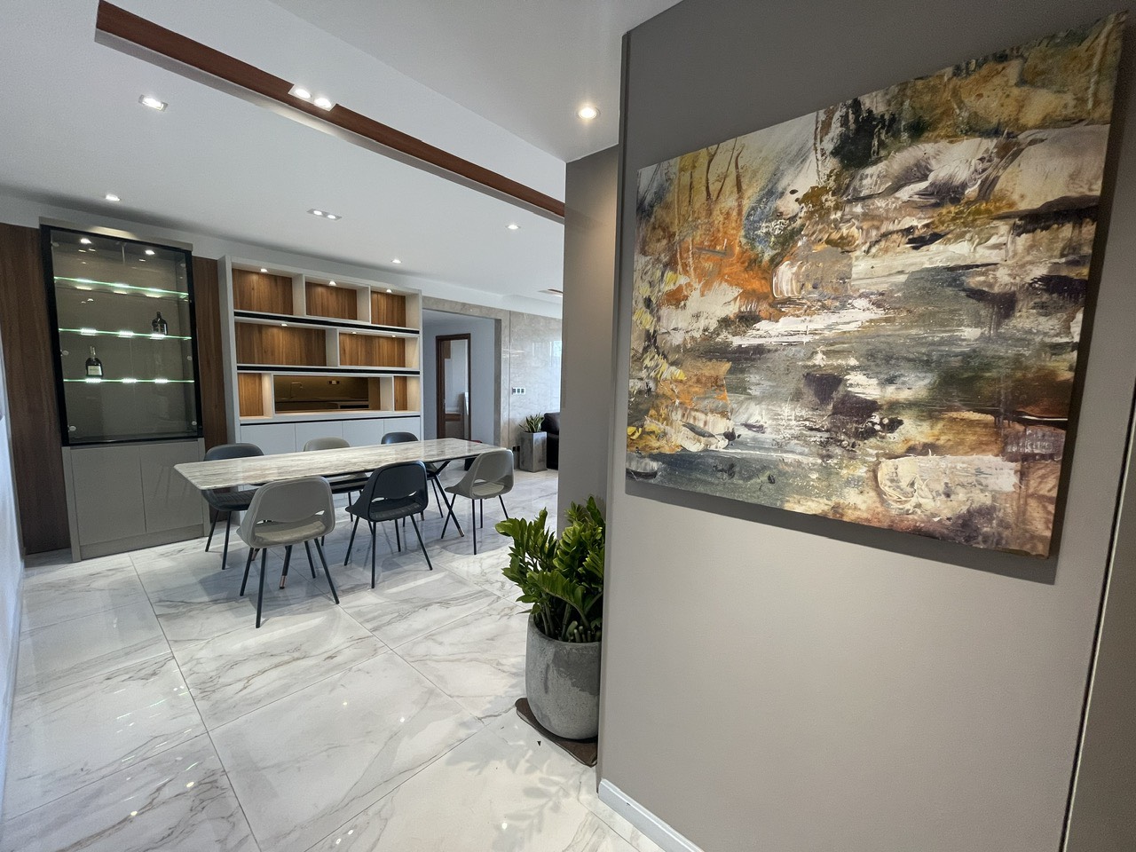 RiverPark Phu My Hung luxury apartment for rent in District 7 with 3 bedrooms on high floor with river view 2