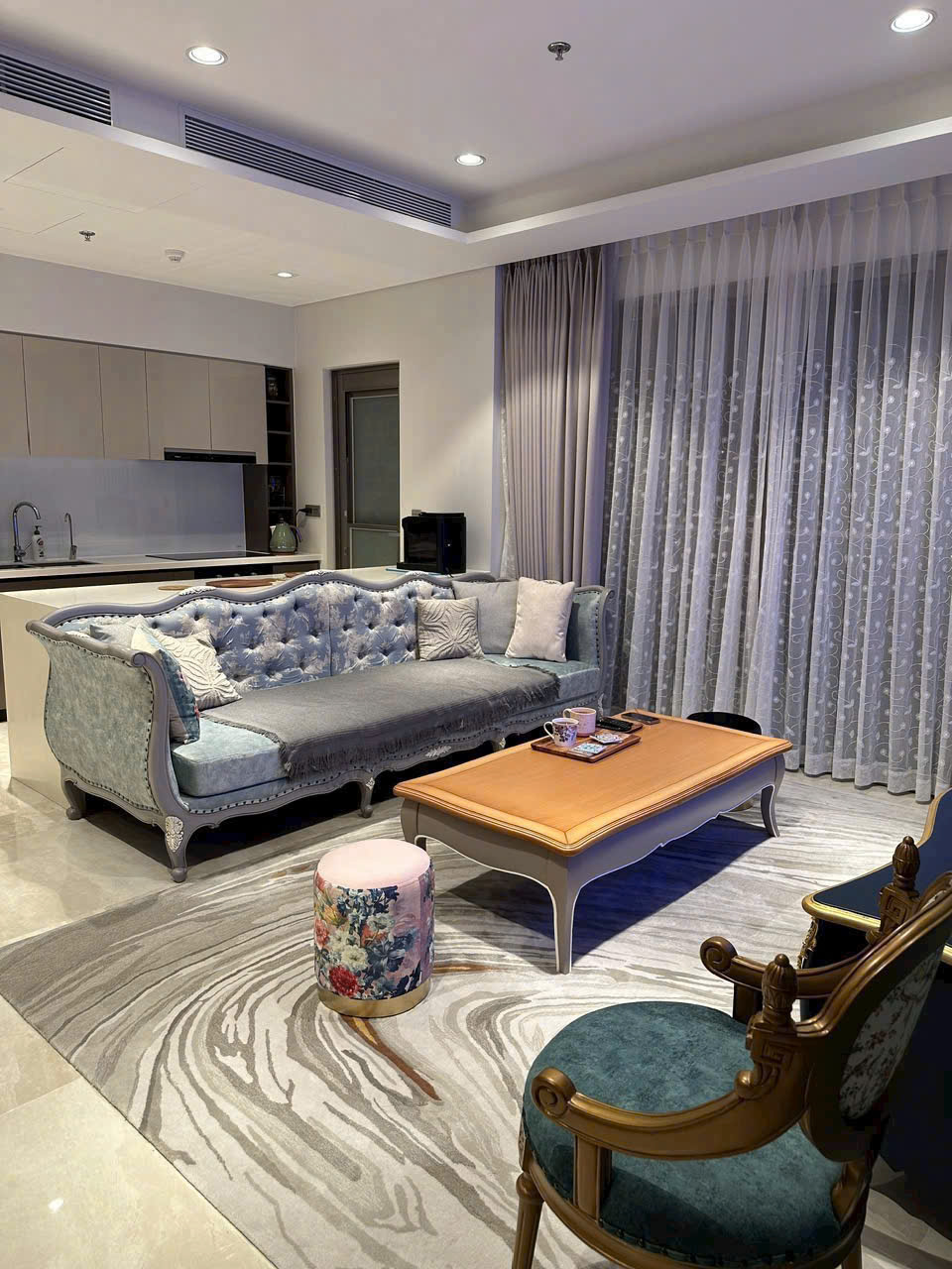 Luxury apartment for rent The Horizon Phu My Hung, District 7, corner apartment with 3 bedrooms, river view 2