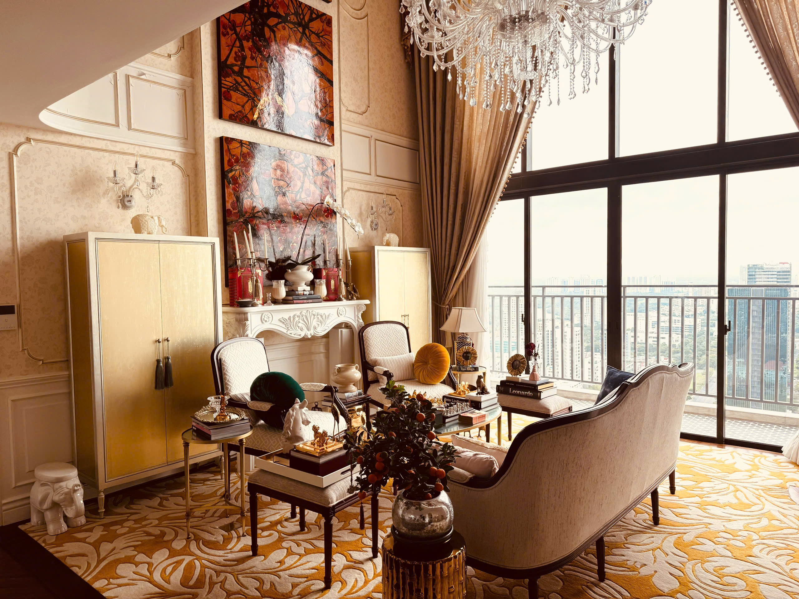 Luxury apartment for sale in The View Riviera Point District 7, duplex apartment with 2 bedrooms, floor 34 – 137m2 2
