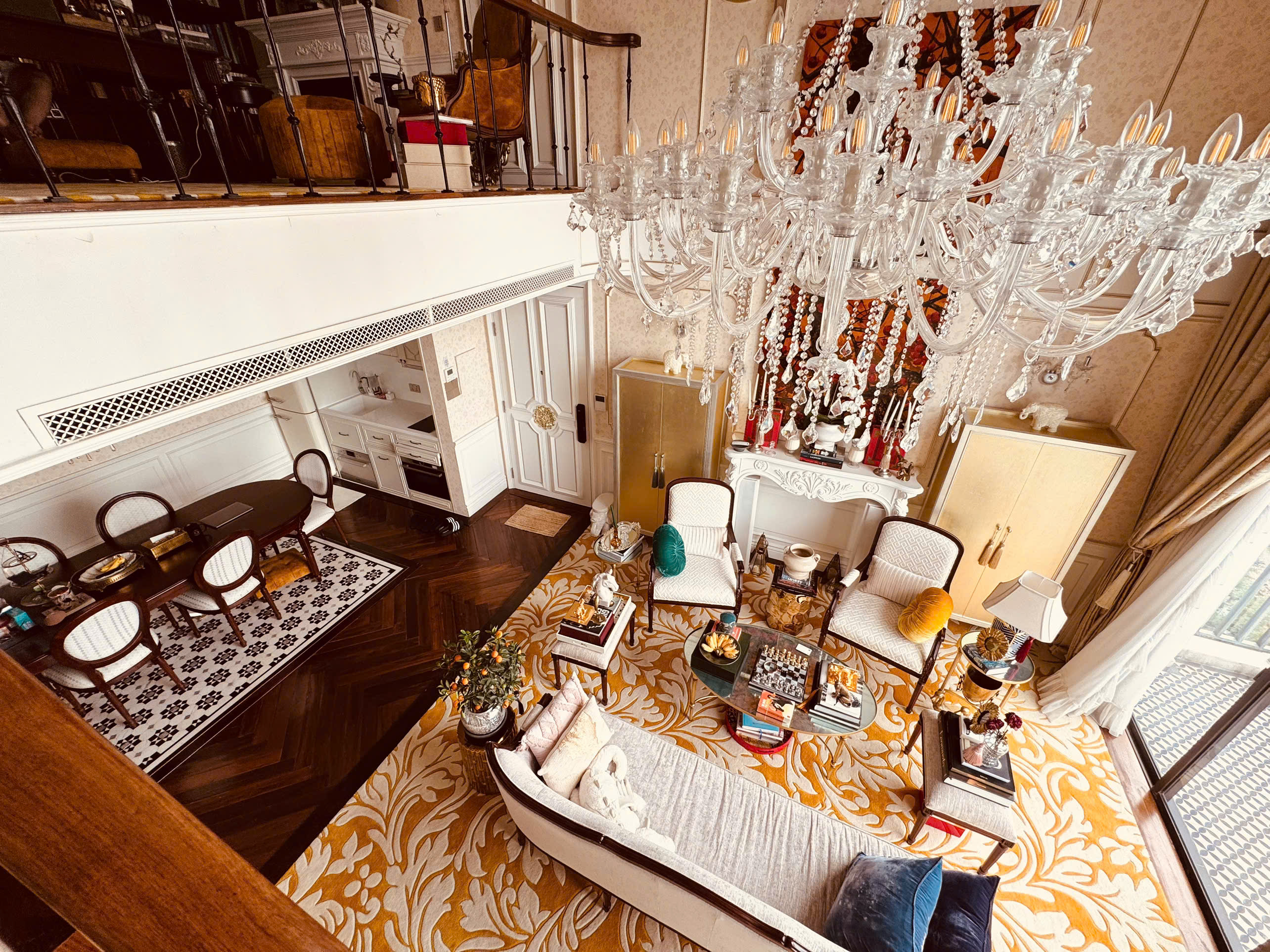 Luxury apartment for sale in The View Riviera Point District 7, duplex apartment with 2 bedrooms, floor 34 – 137m2 1