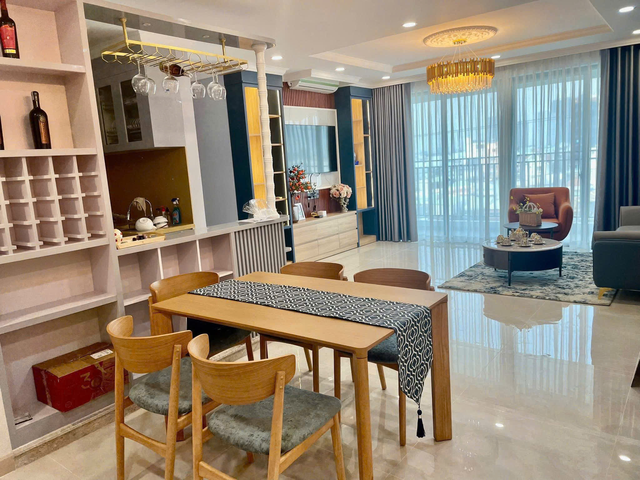 Luxury apartment for sale The View Riviera Point, District 7 corner apartment with 2 bedrooms – 99m2 3