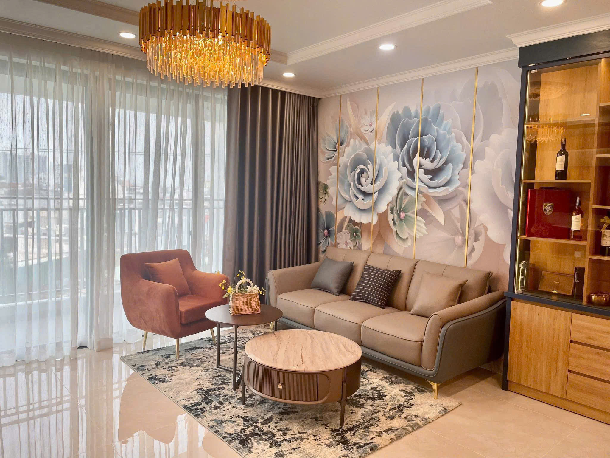 Luxury apartment for sale The View Riviera Point, District 7 corner apartment with 2 bedrooms – 99m2 2
