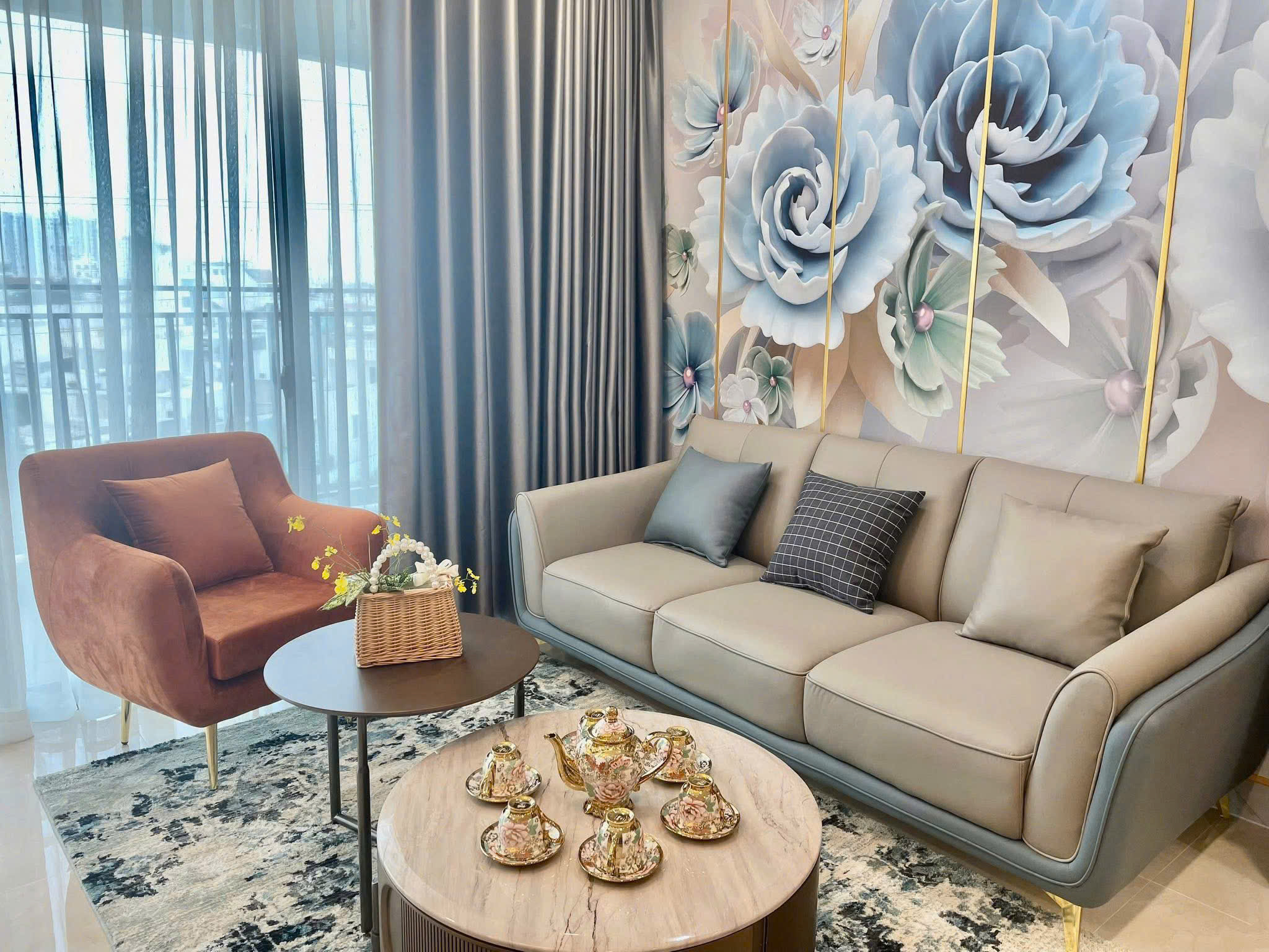 Luxury apartment for sale The View Riviera Point, District 7 corner apartment with 2 bedrooms – 99m2 1