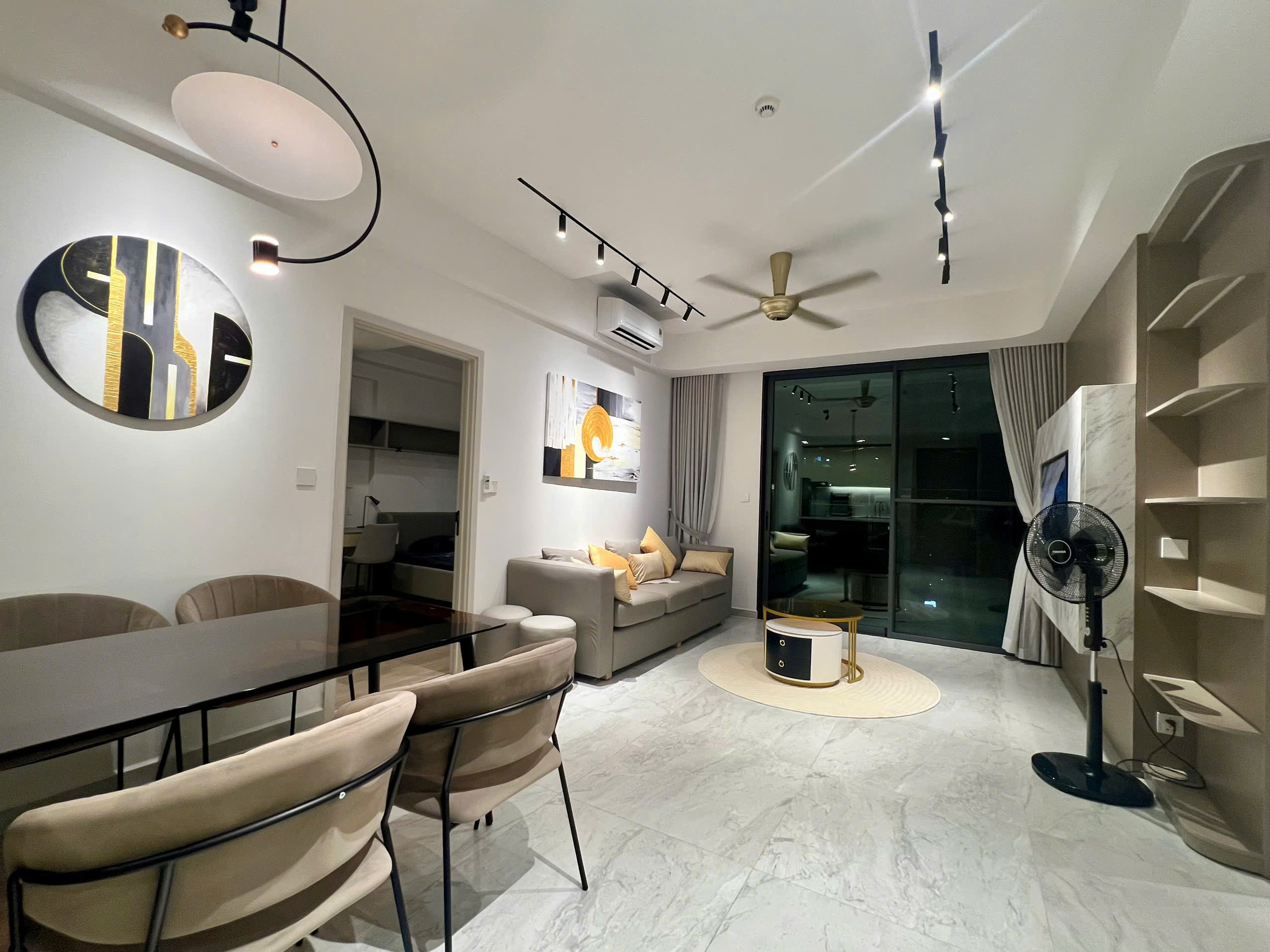Cardinal Court apartment for rent in Phu My Hung, District 7 with 2 bedrooms, fully furnished – 76m2 3