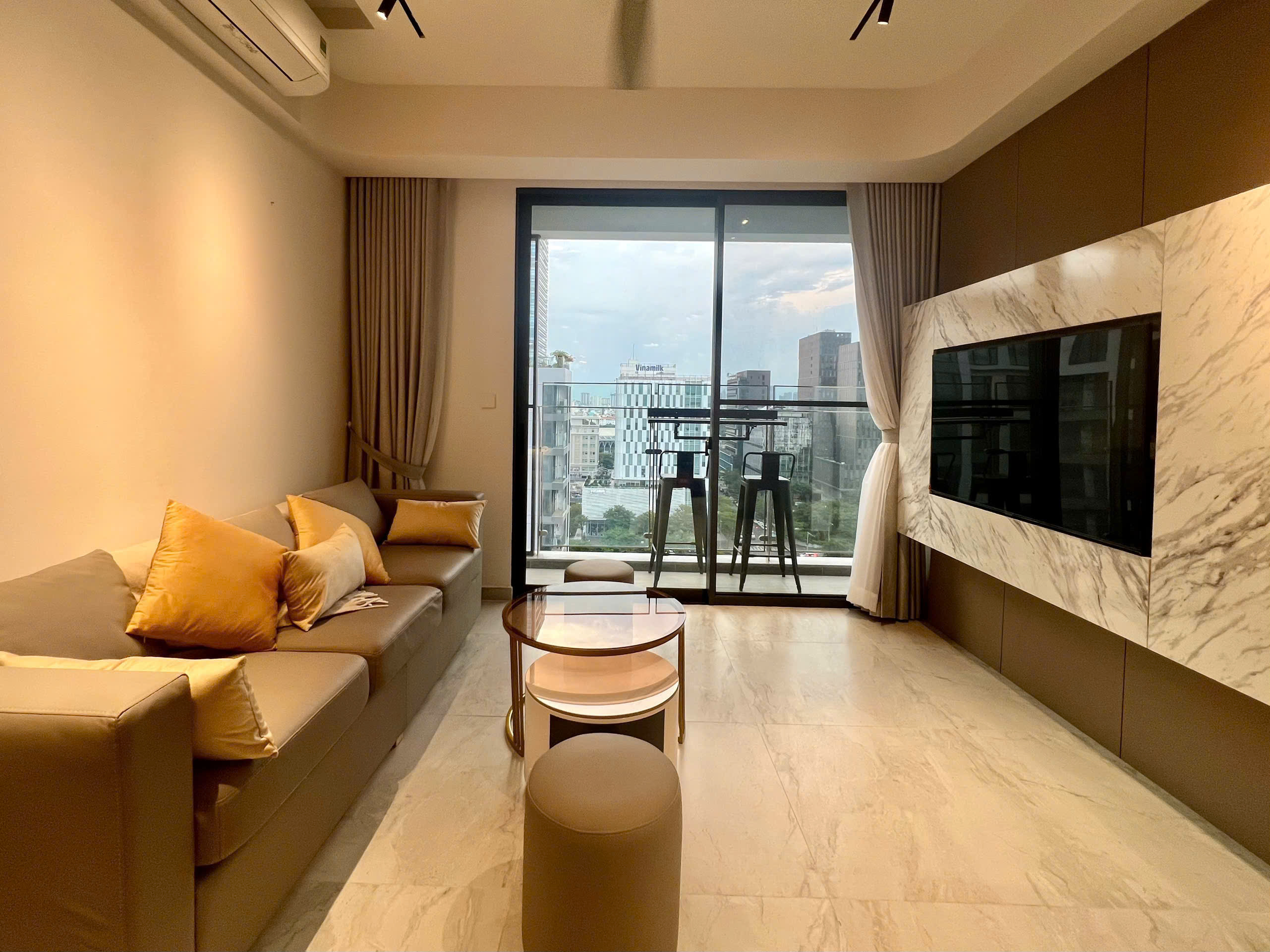 Cardinal Court apartment for rent in Phu My Hung, District 7 with 2 bedrooms, fully furnished – 76m2