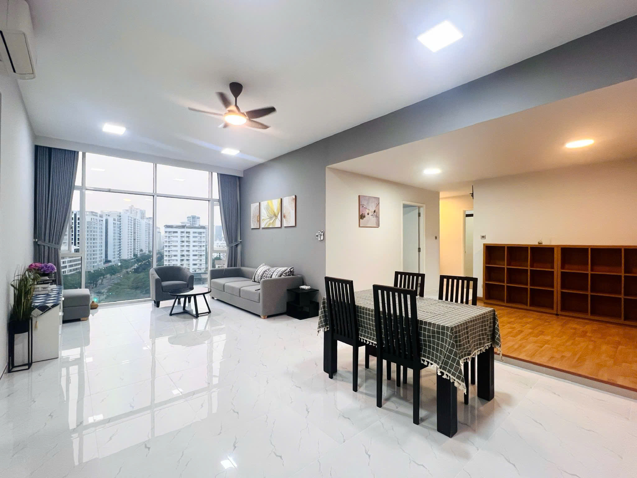 Phu My apartment for sale, Tan My Ward, District 7 with 3 bedrooms, 10th floor – 118m2