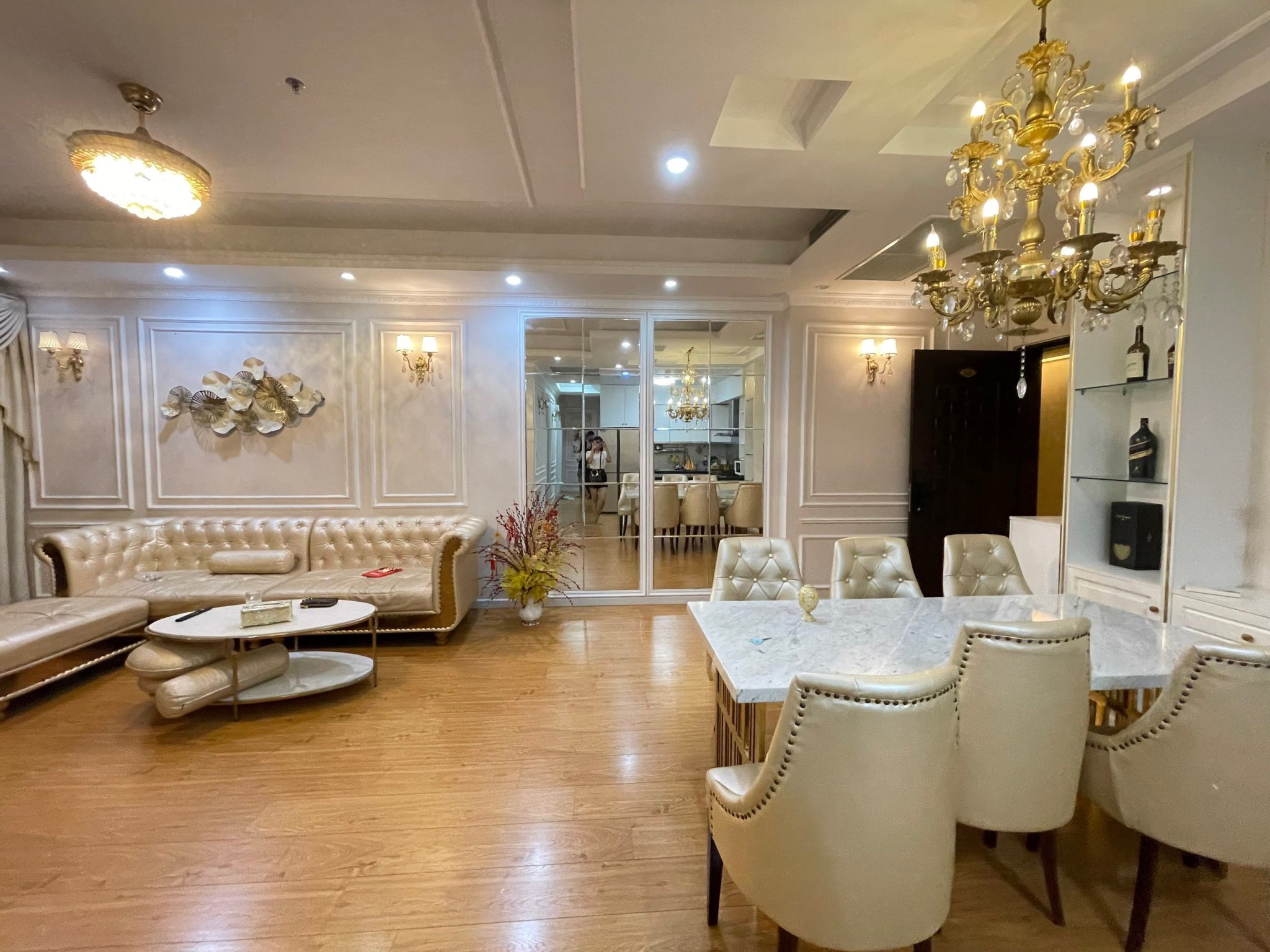 Docklands Saigon apartment for rent, District 7, corner apartment with view of Ca Cam River 1