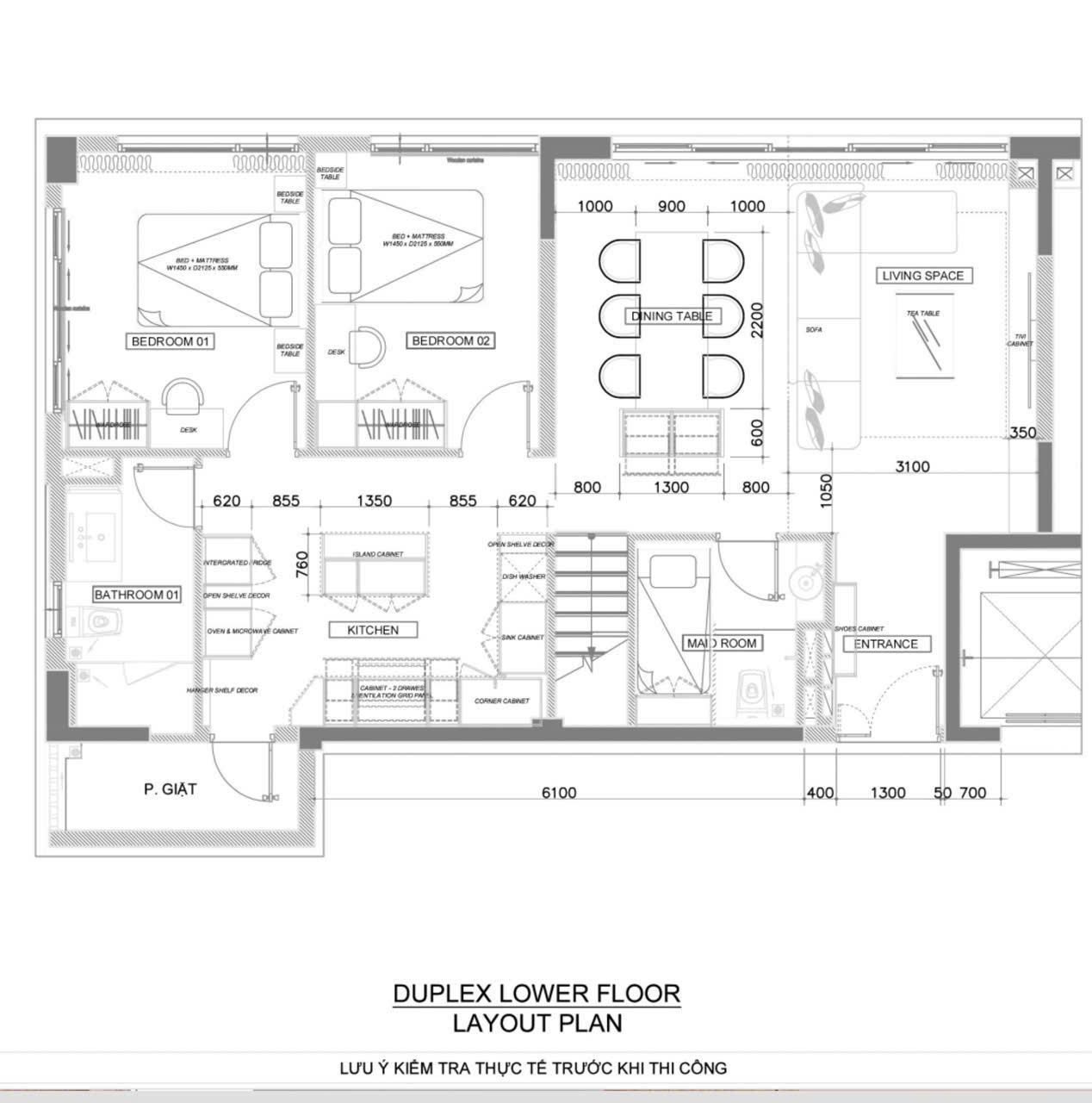 Happy Valley Premier duplex apartment for sale in Phu My Hung, District 7 with 3 bedrooms, 2 car parking spaces – 169.92m2 5