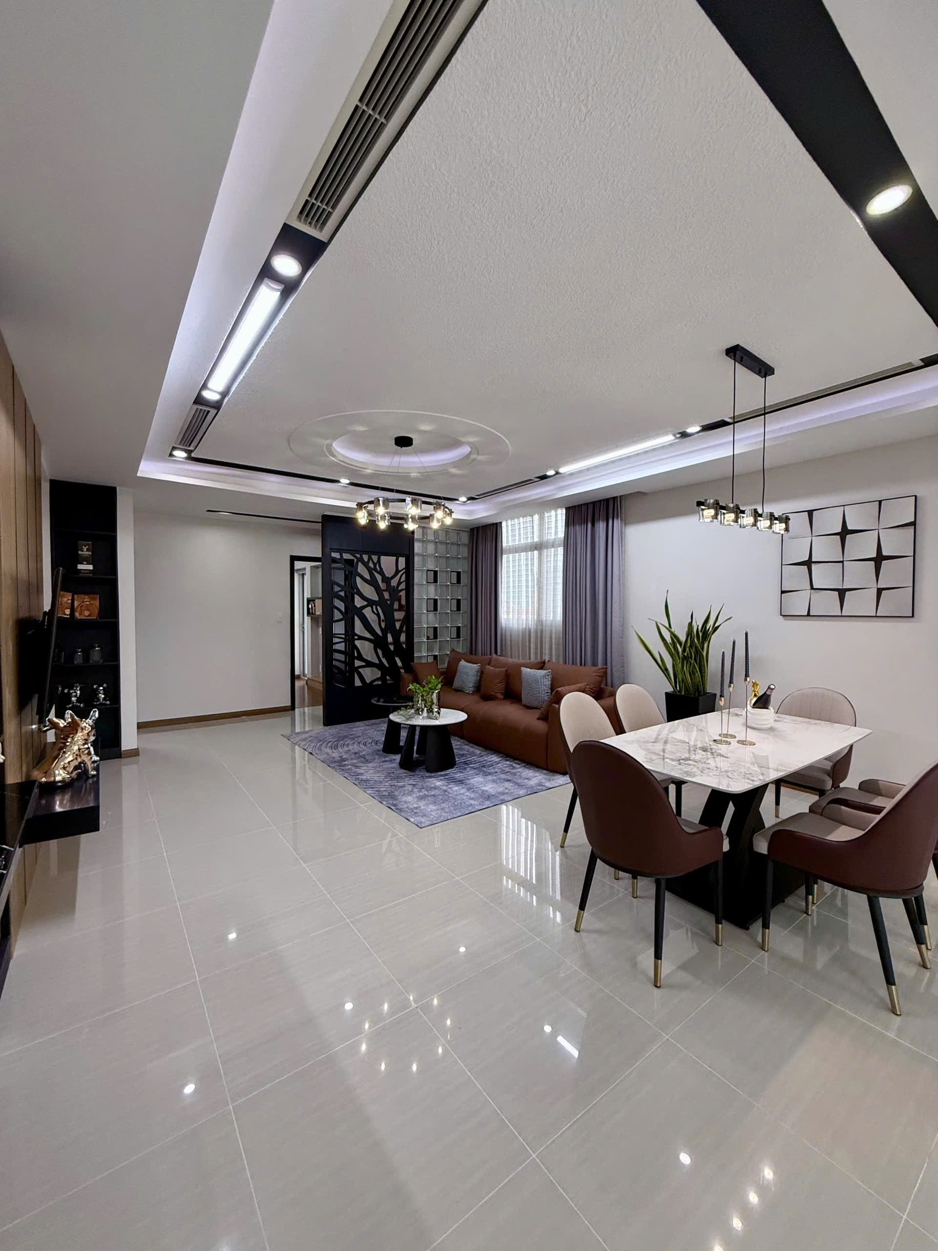 Duplex Star Hill Phu My Hung apartment for sale or rent, District 7 has 3 bedrooms, 10th floor, fully furnished 12