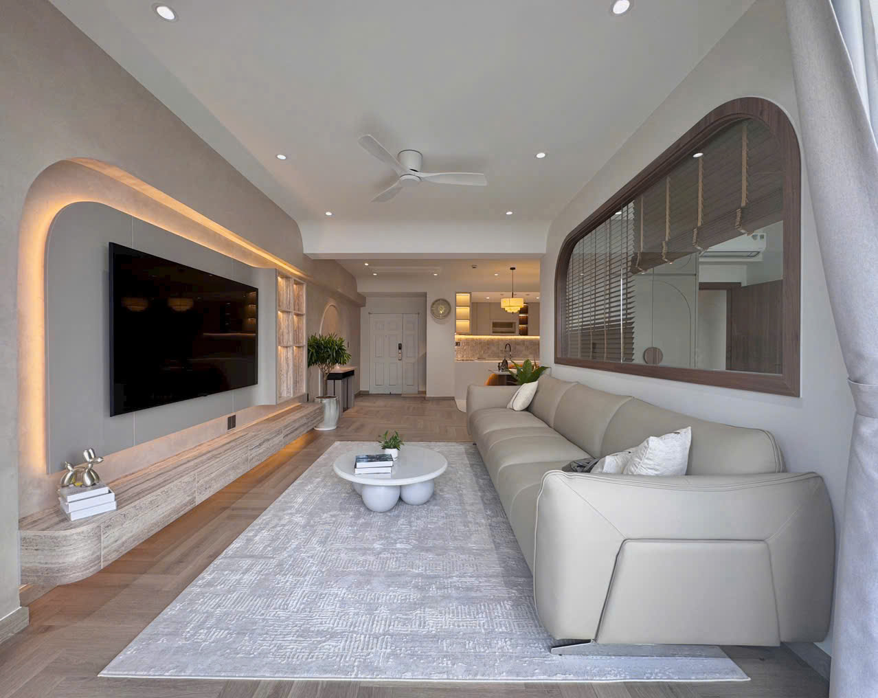Garden Plaza 1 Phu My Hung apartment for rent, District 7 with 3 bedrooms long balcony with river view – 153.32m2