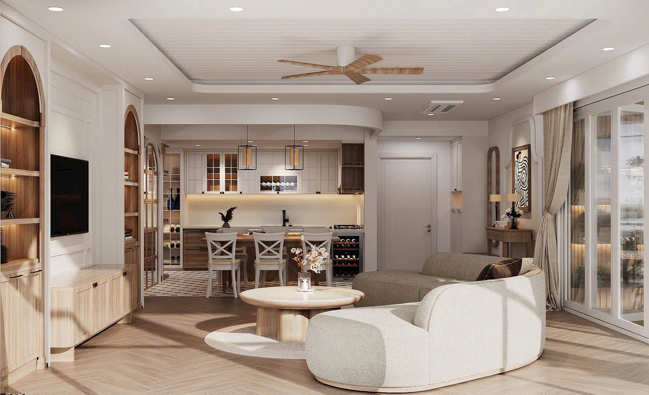 Grand View C apartment for rent in Phu My Hung, District 7, new house with 2 bedrooms with beautiful river view 5