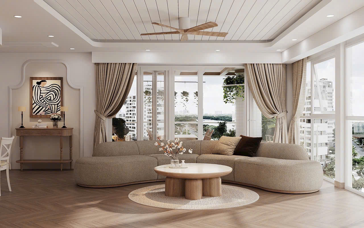 Grand View C apartment for rent in Phu My Hung, District 7, new house with 2 bedrooms with beautiful river view