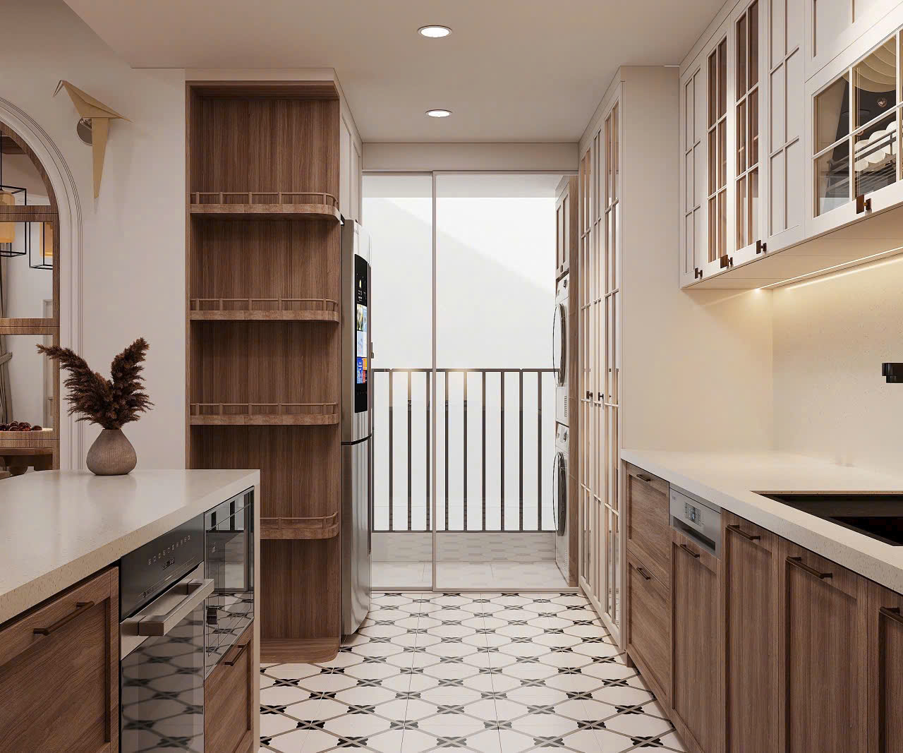 Grand View C apartment for rent in Phu My Hung, District 7, new house with 2 bedrooms with beautiful river view 13