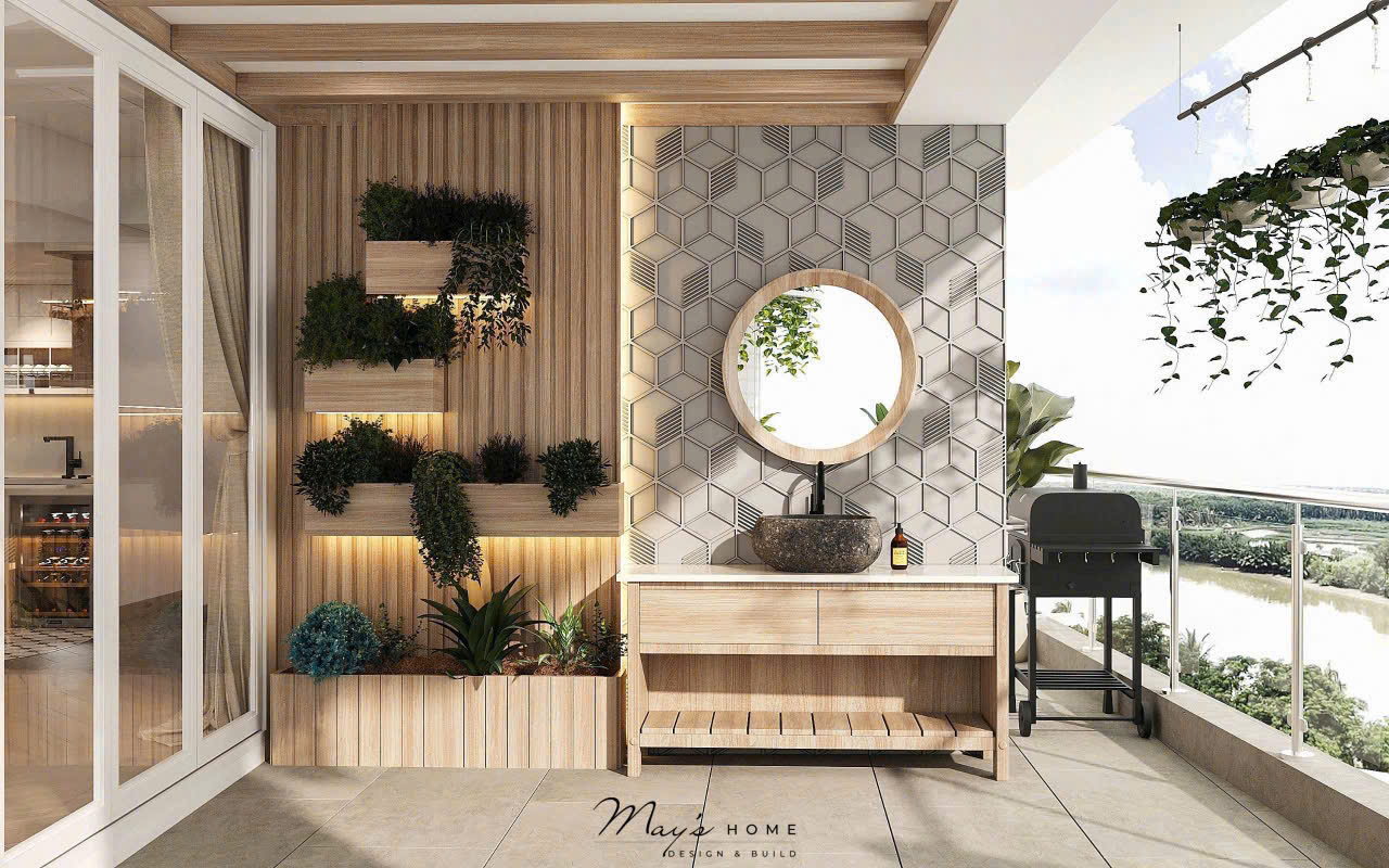 Grand View C apartment for rent in Phu My Hung, District 7, new house with 2 bedrooms with beautiful river view 9