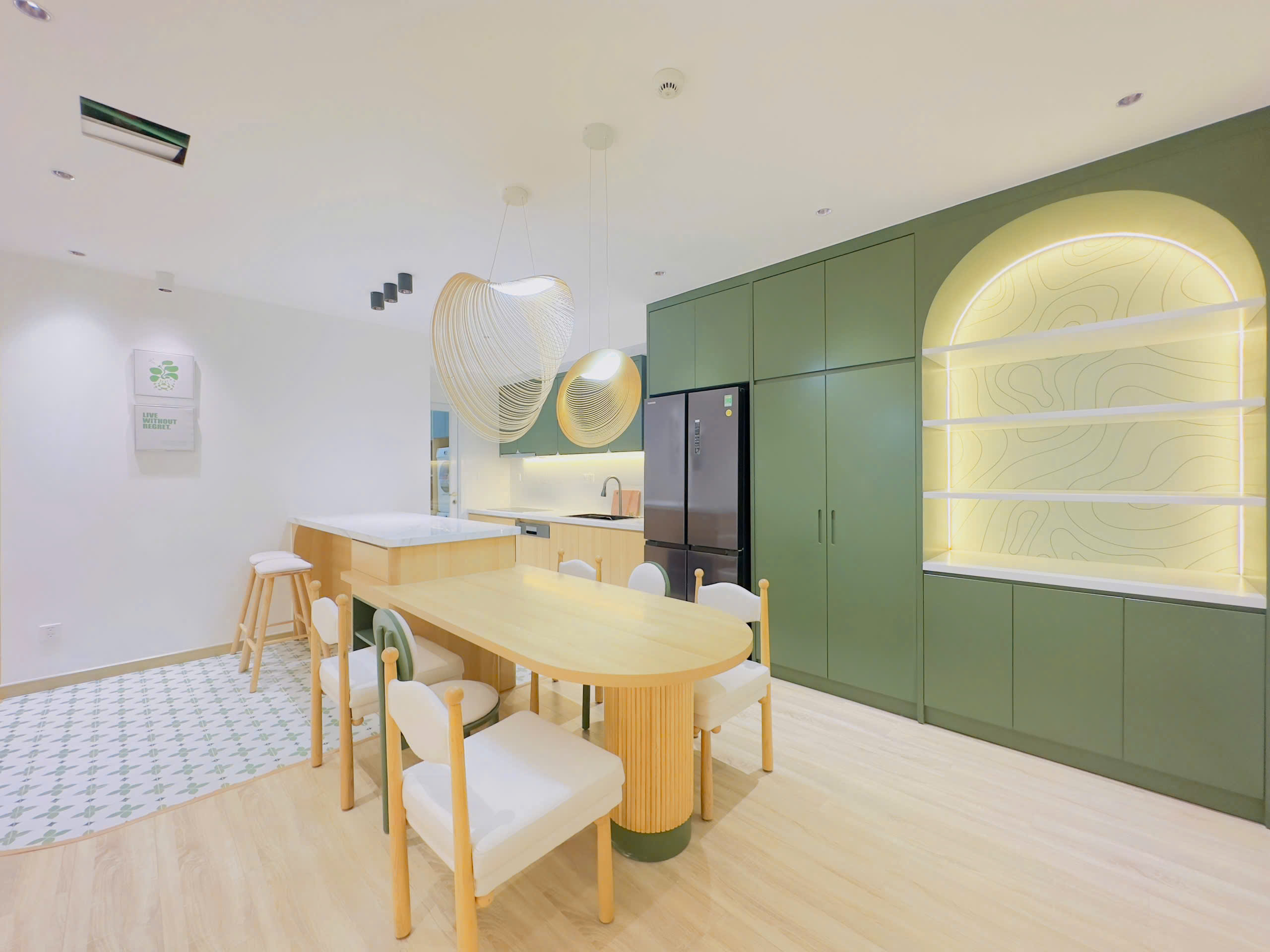 Green View apartment for rent in Phu My Hung, District 7, beautiful new house with 3 bedrooms, 117m2 12
