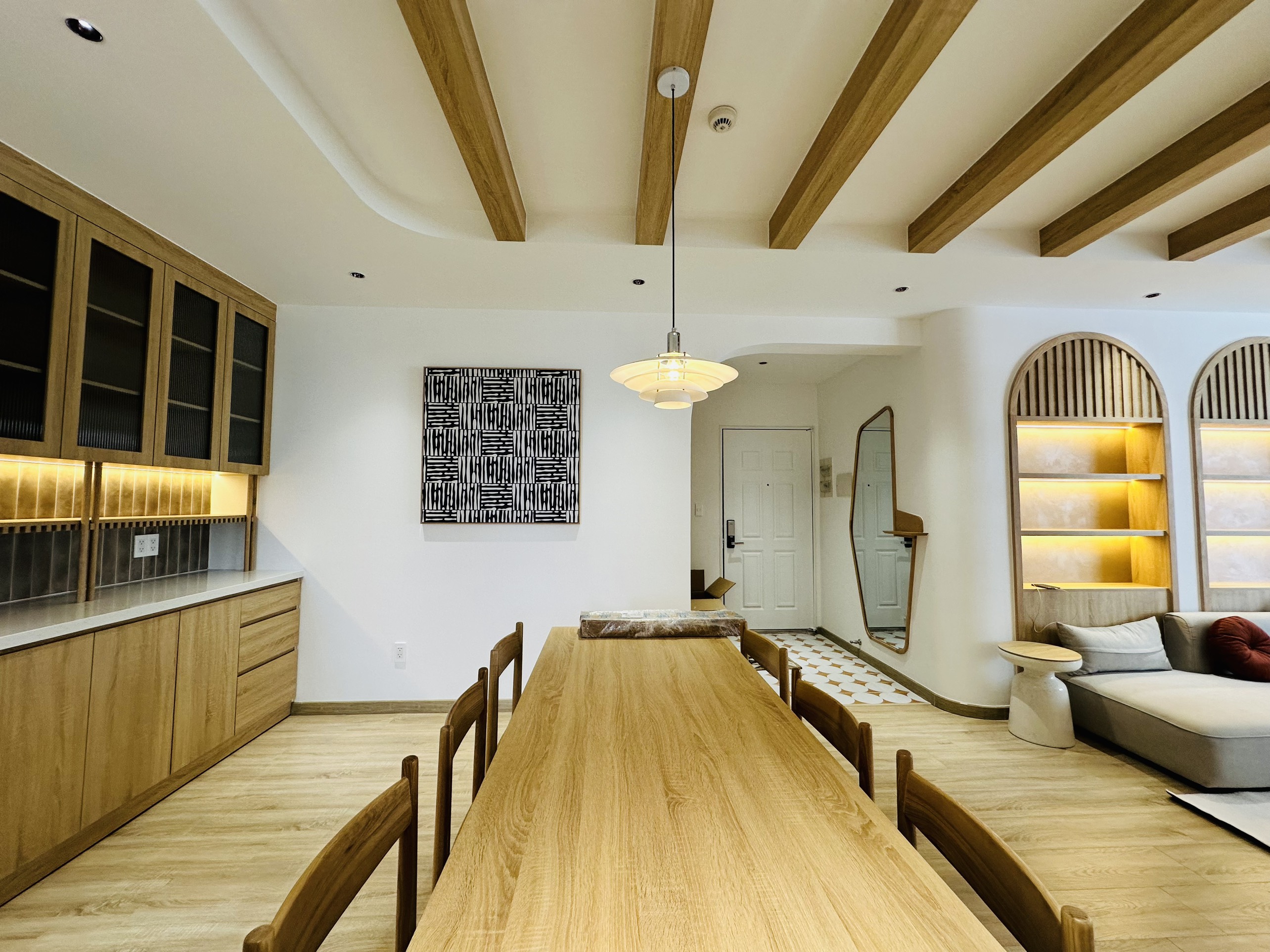 Green View Phu My Hung apartment for sale, District 7 has 3 bedrooms with quiet villa view 7