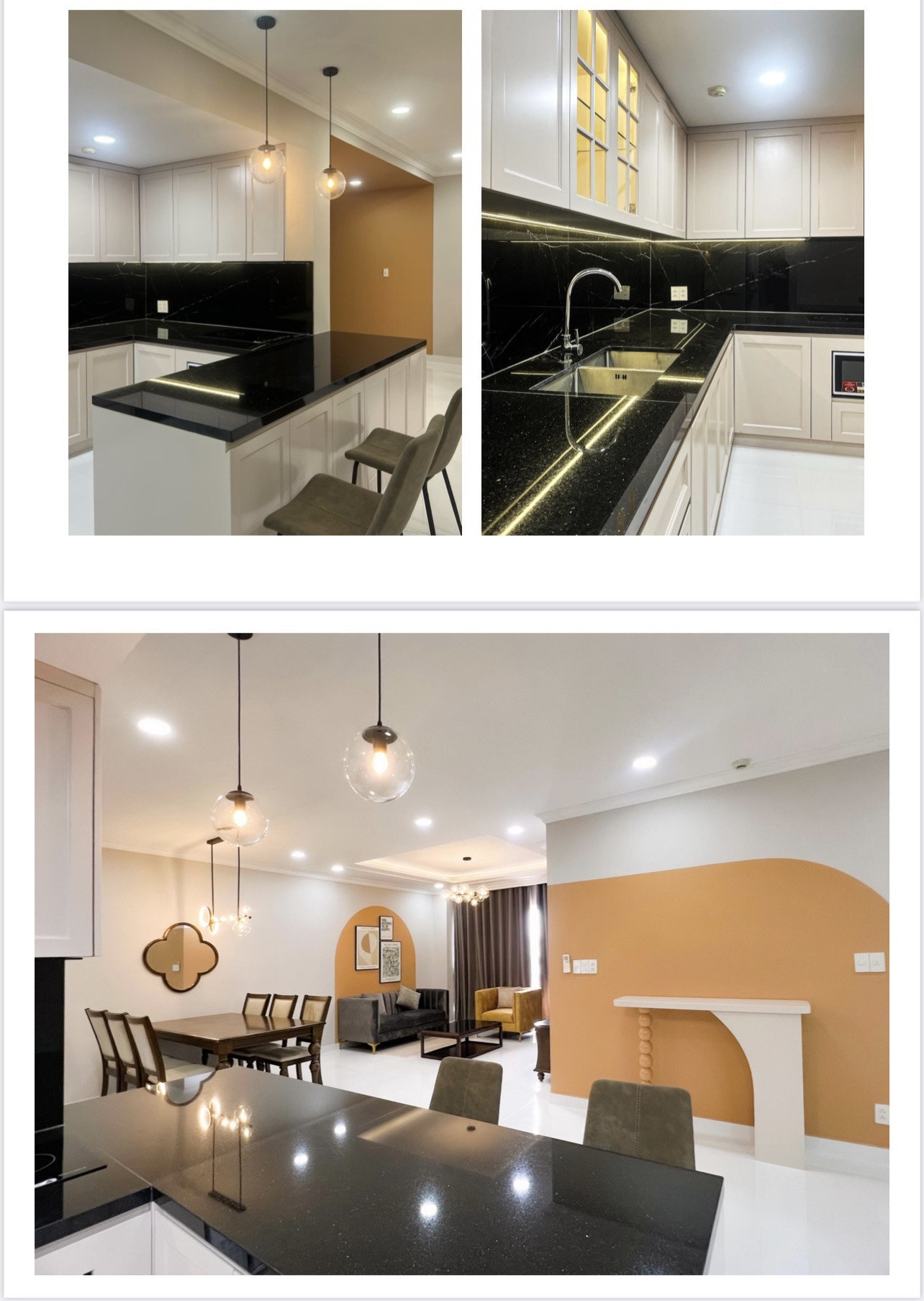 Happy Valley luxury apartment for rent in Phu My Hung, District 7 with 3 bedrooms, beautiful fully furnished house 2