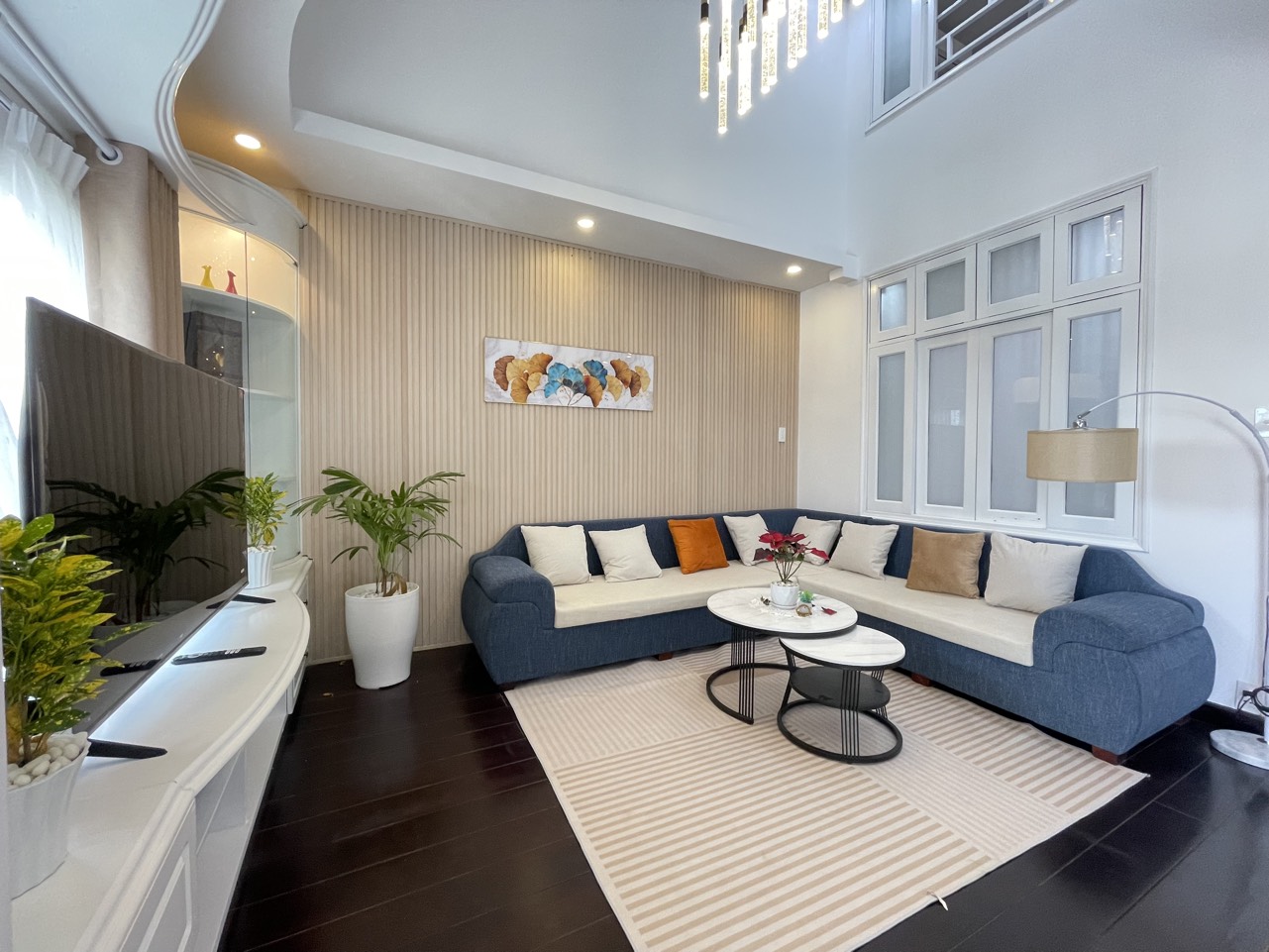 Duplex Hung Vuong 3 Phu My Hung apartment for sale, District 7 has 3 bedrooms with high floor view 3